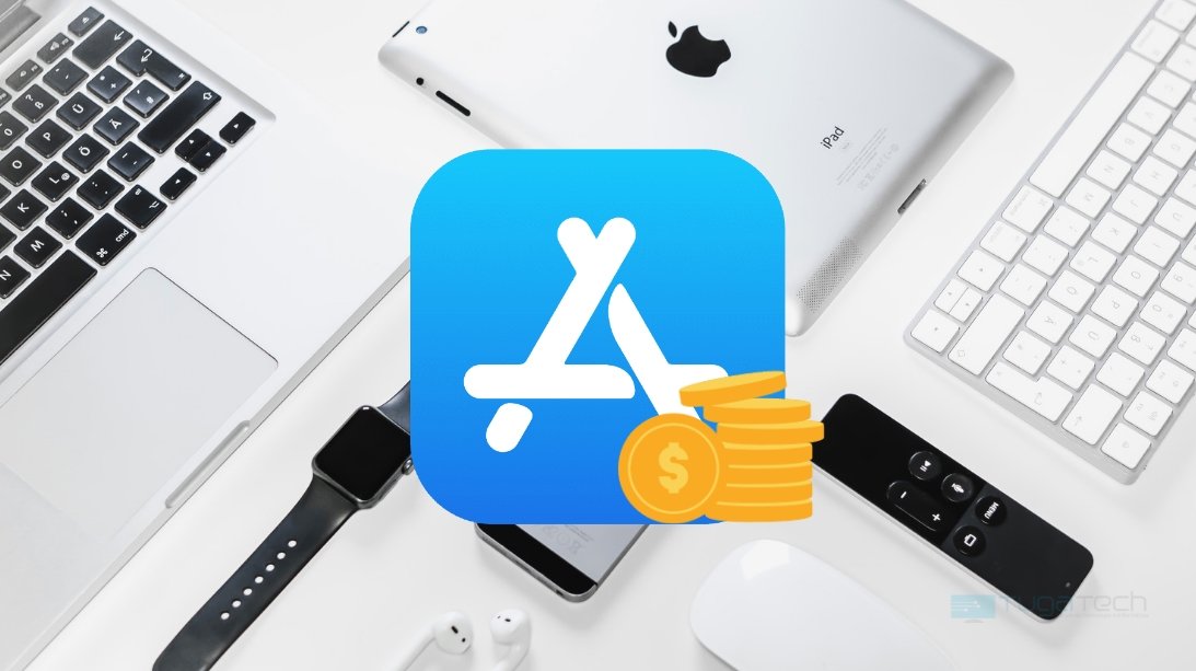 Apple app Store dinheiro