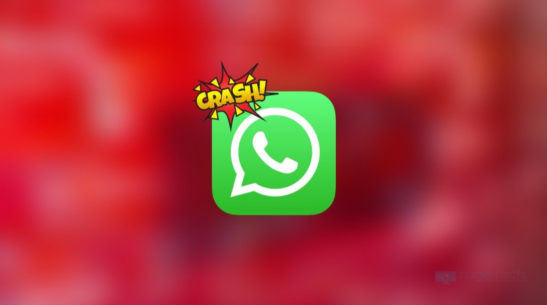 WhatsApp falha crash