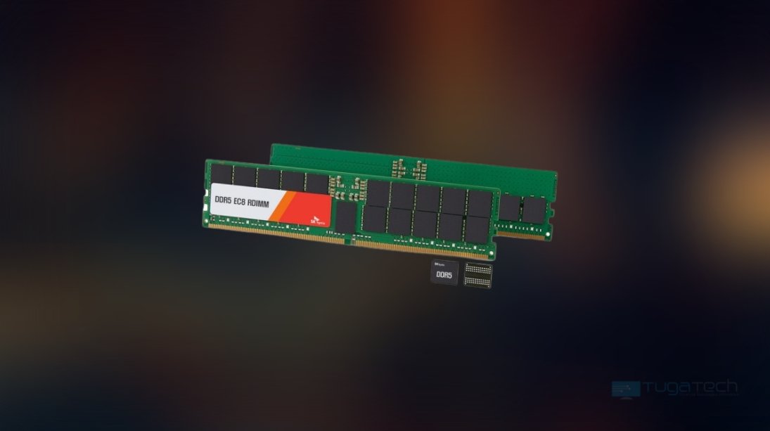 memórias DDR5 de 96 GB