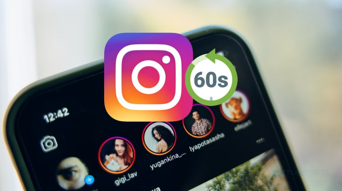 Instagram stories com 60 segundos