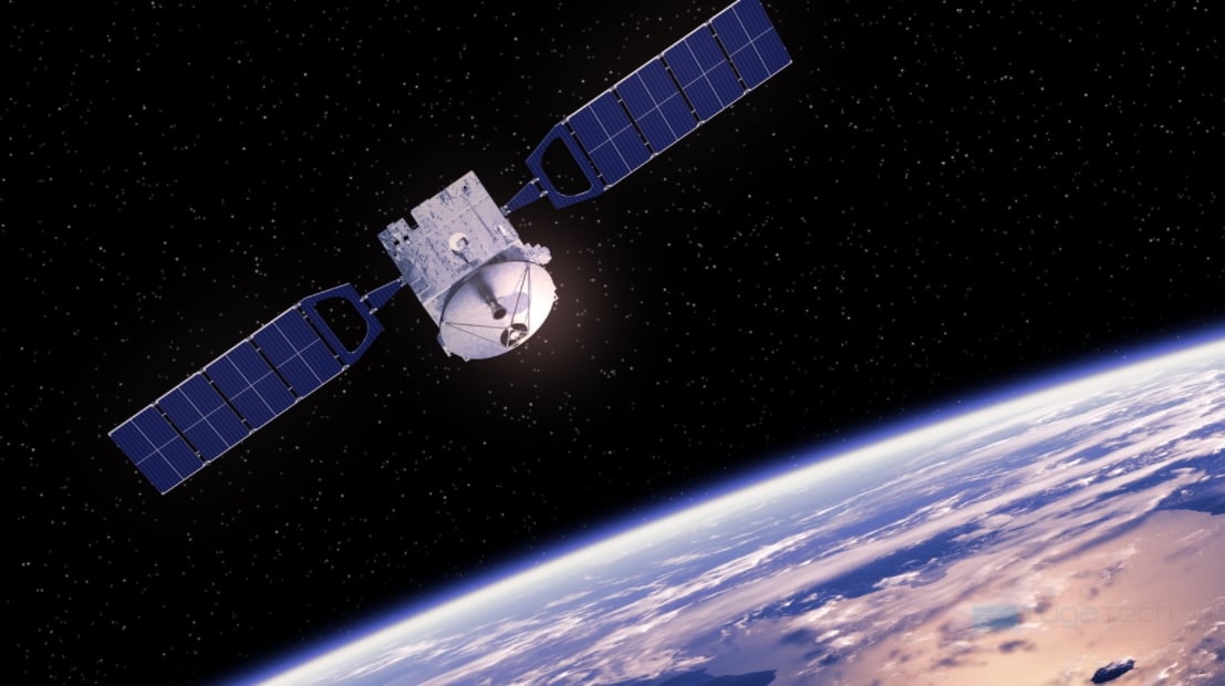 Satélite na Terra