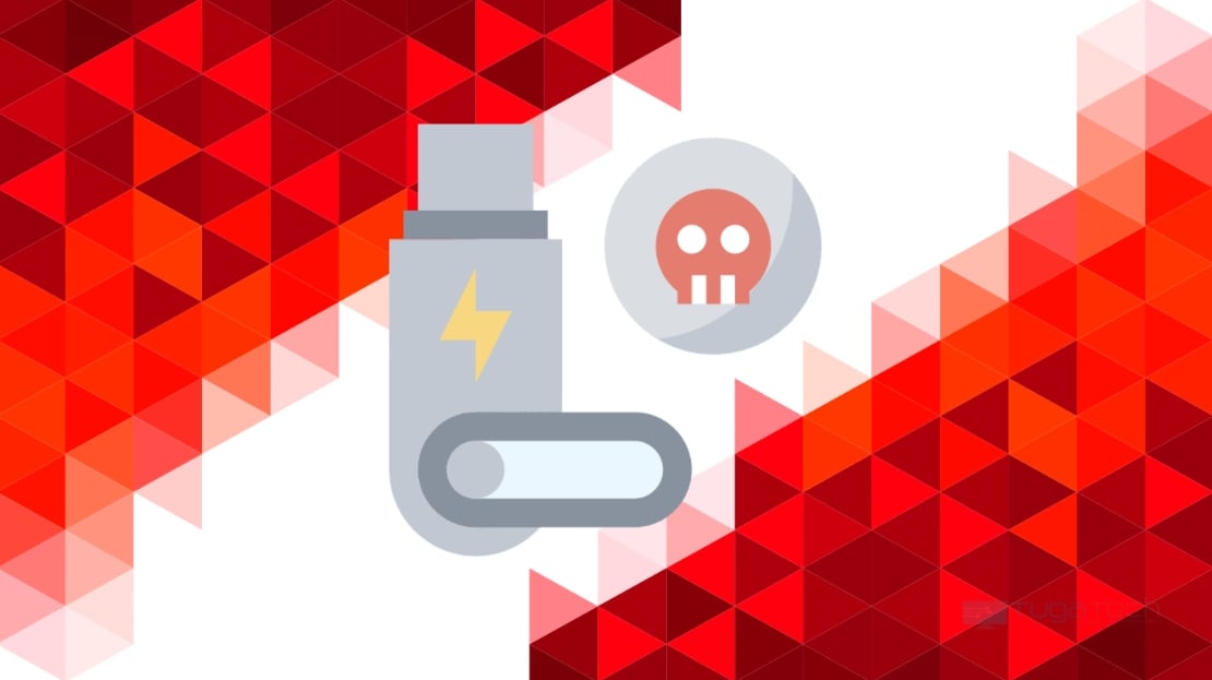 Pen USB com malware