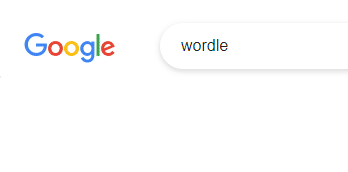 wordle no google