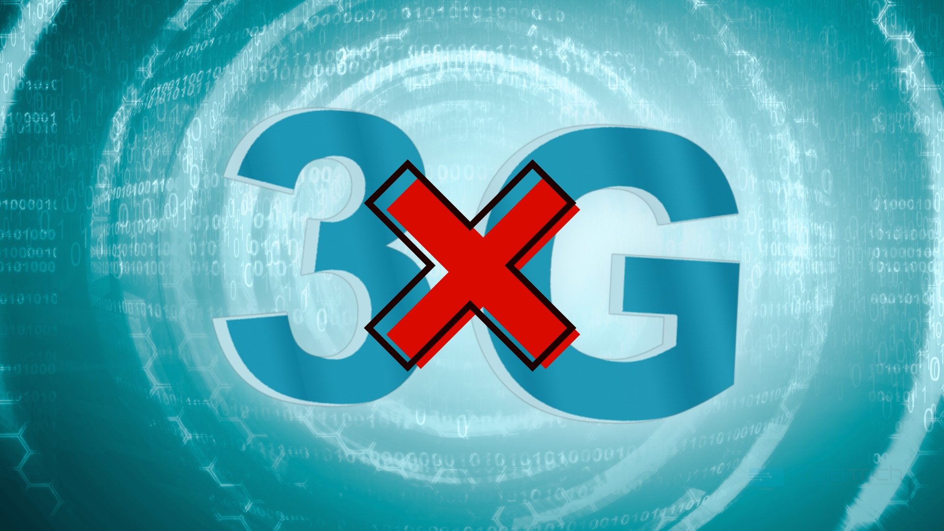 Rede 3G desligada