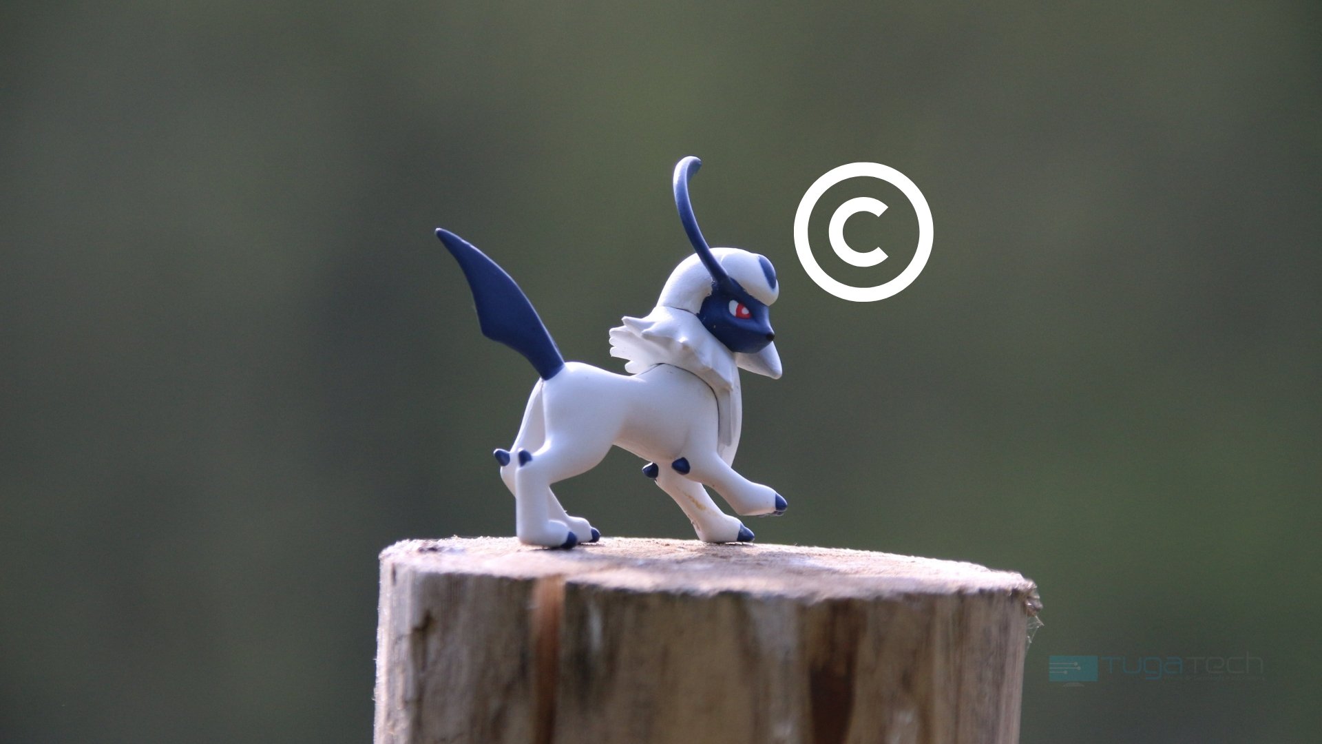 Pokémon com direitos de autor