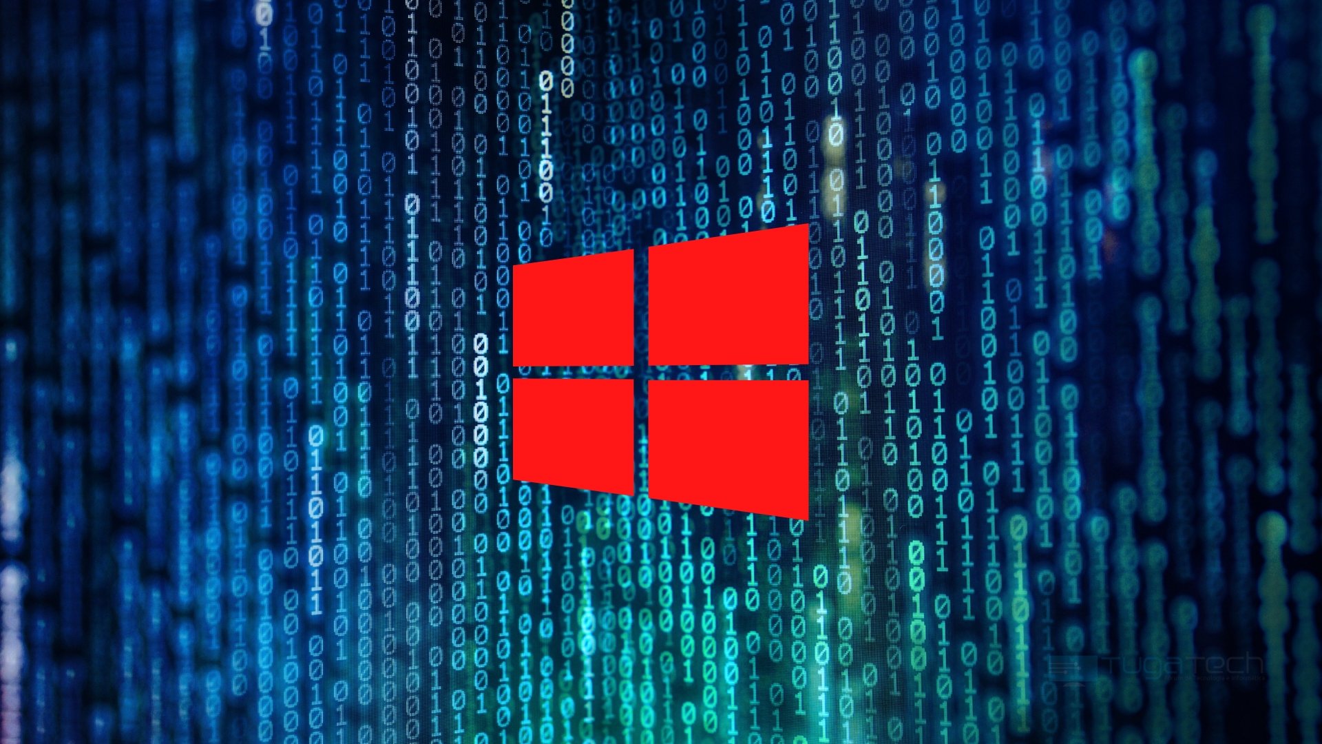 Windows 10 logo vermelho