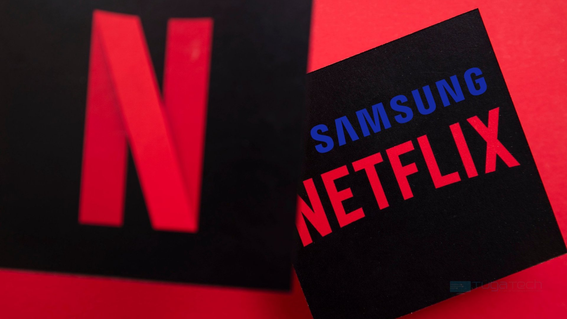 Netflix e Samsung logo