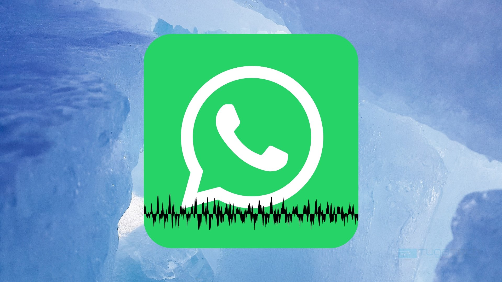 WhatsApp logo com conversa