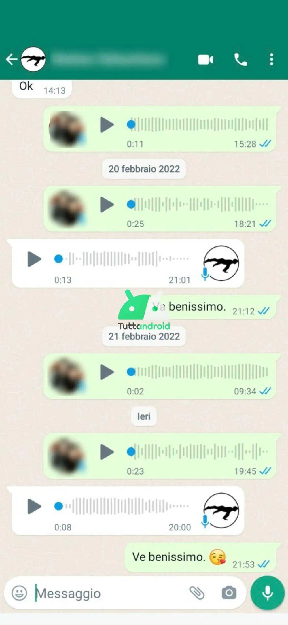 WhatsApp novo design conversa