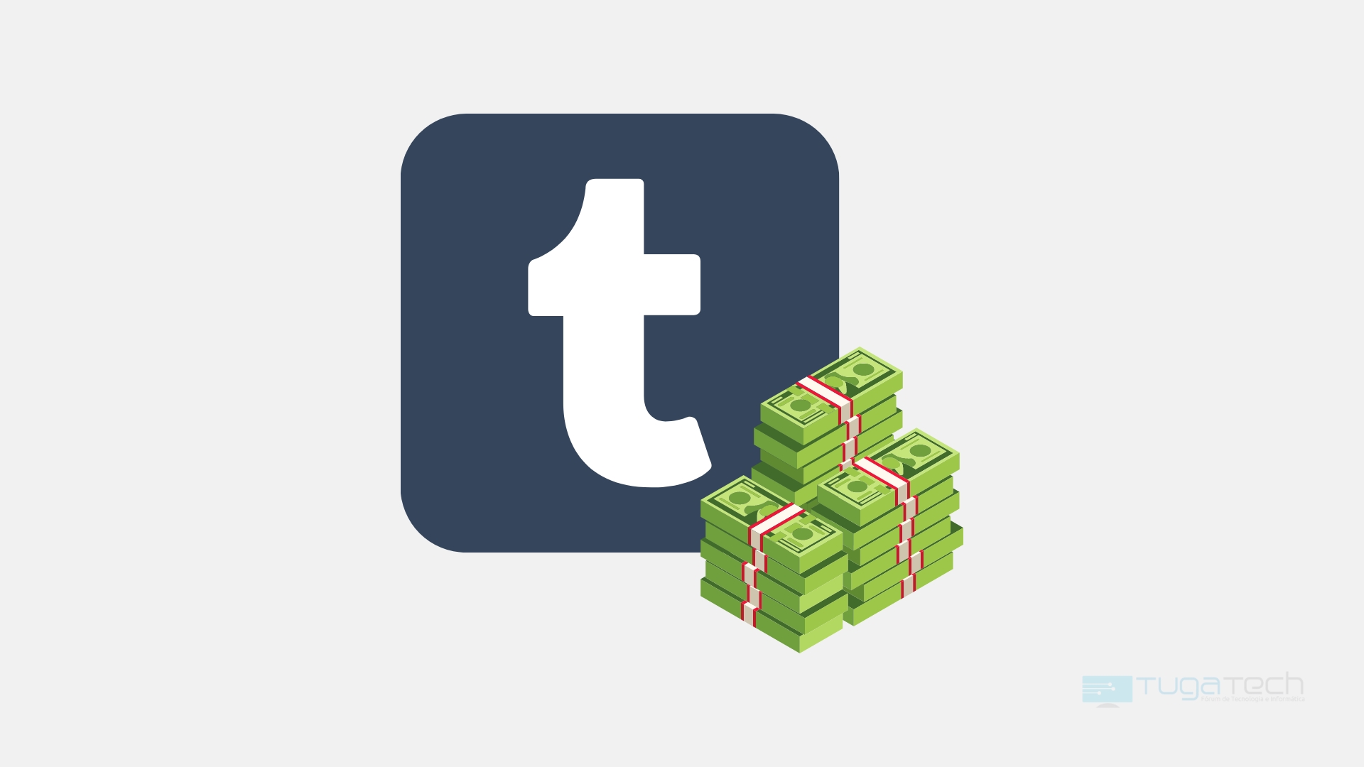 Tumblr sobre dinheiro