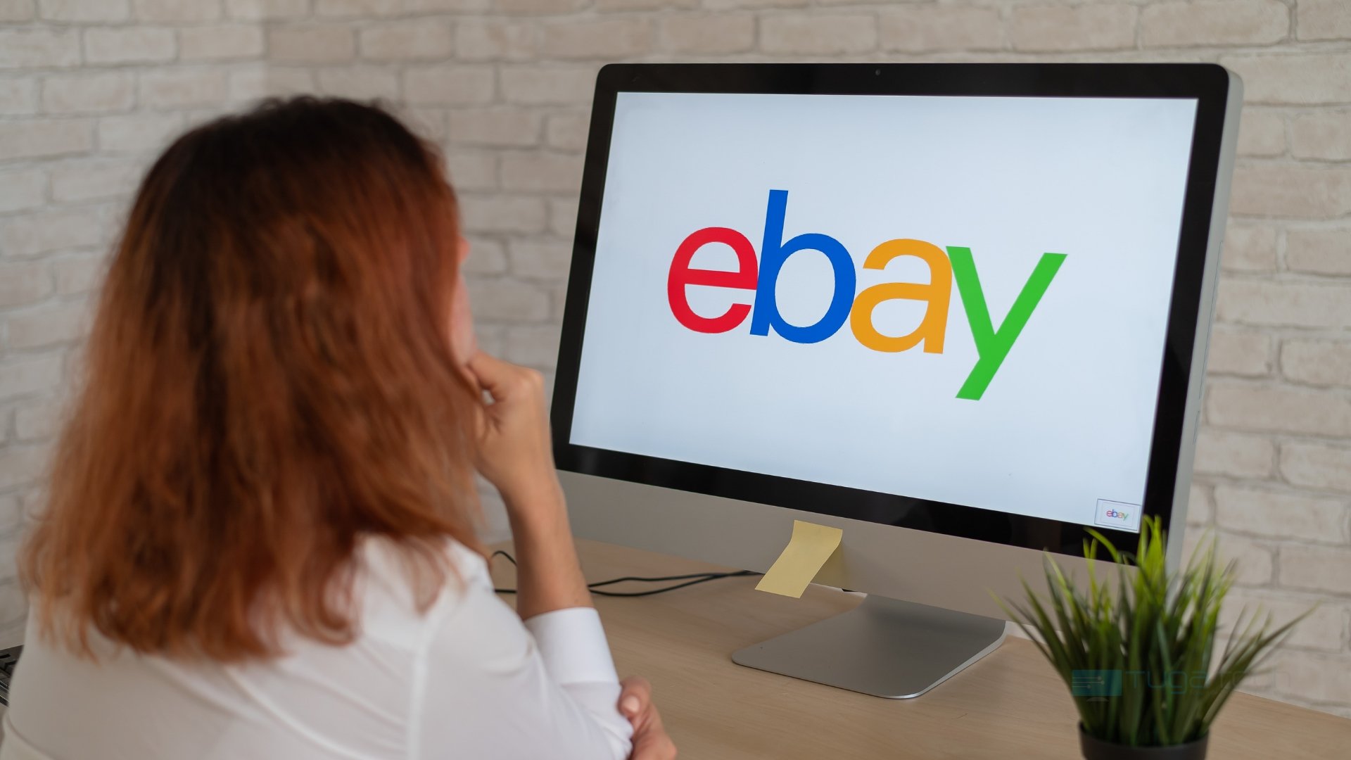 eBay site em monitor