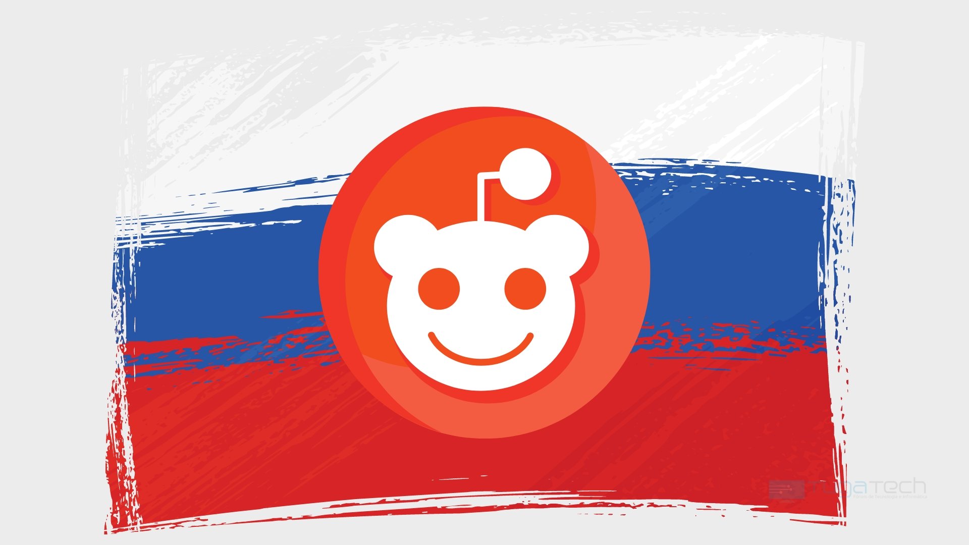 Reddit sobre a bandeira da Rússia