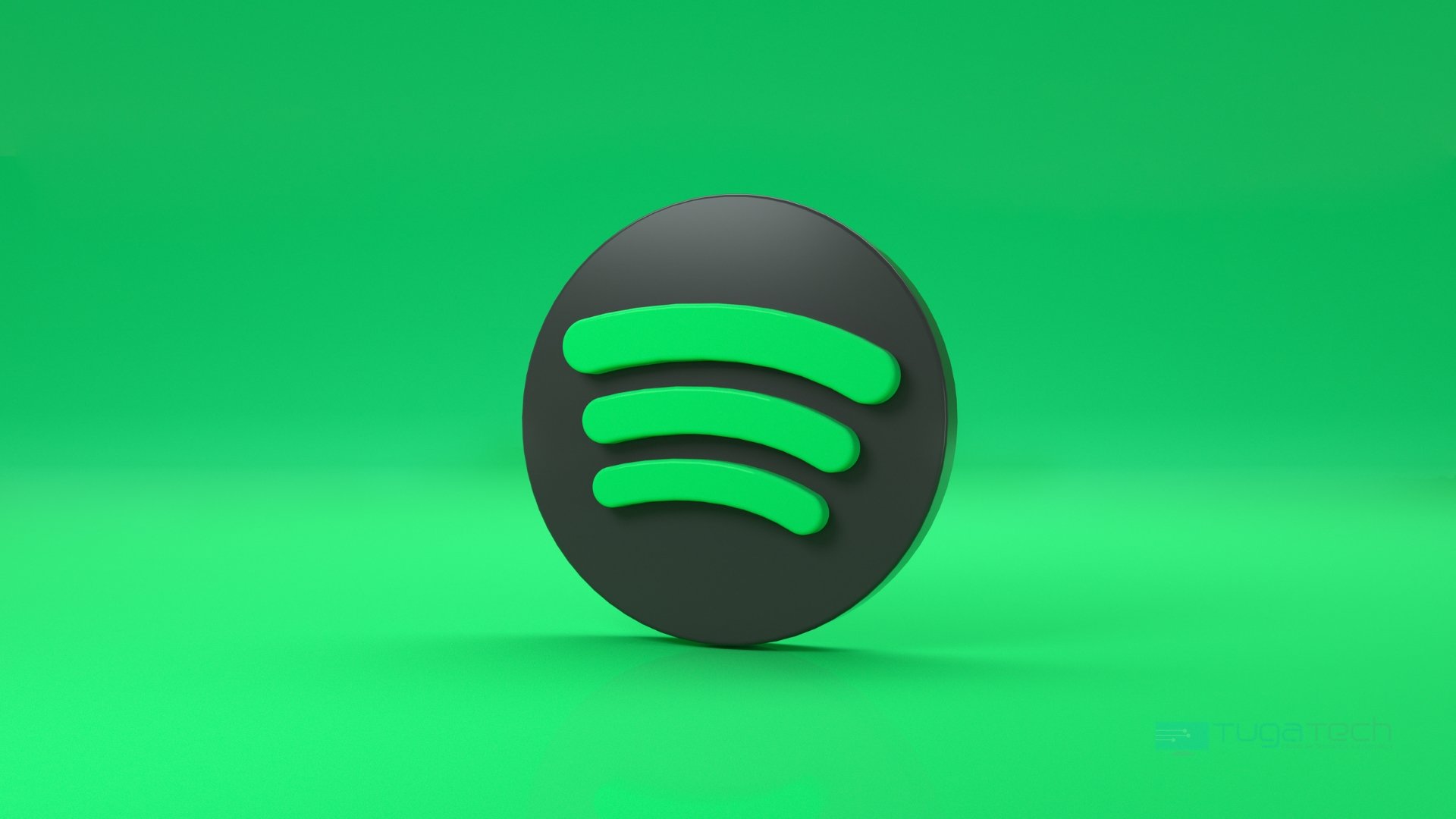 Spotify logo da aplicação