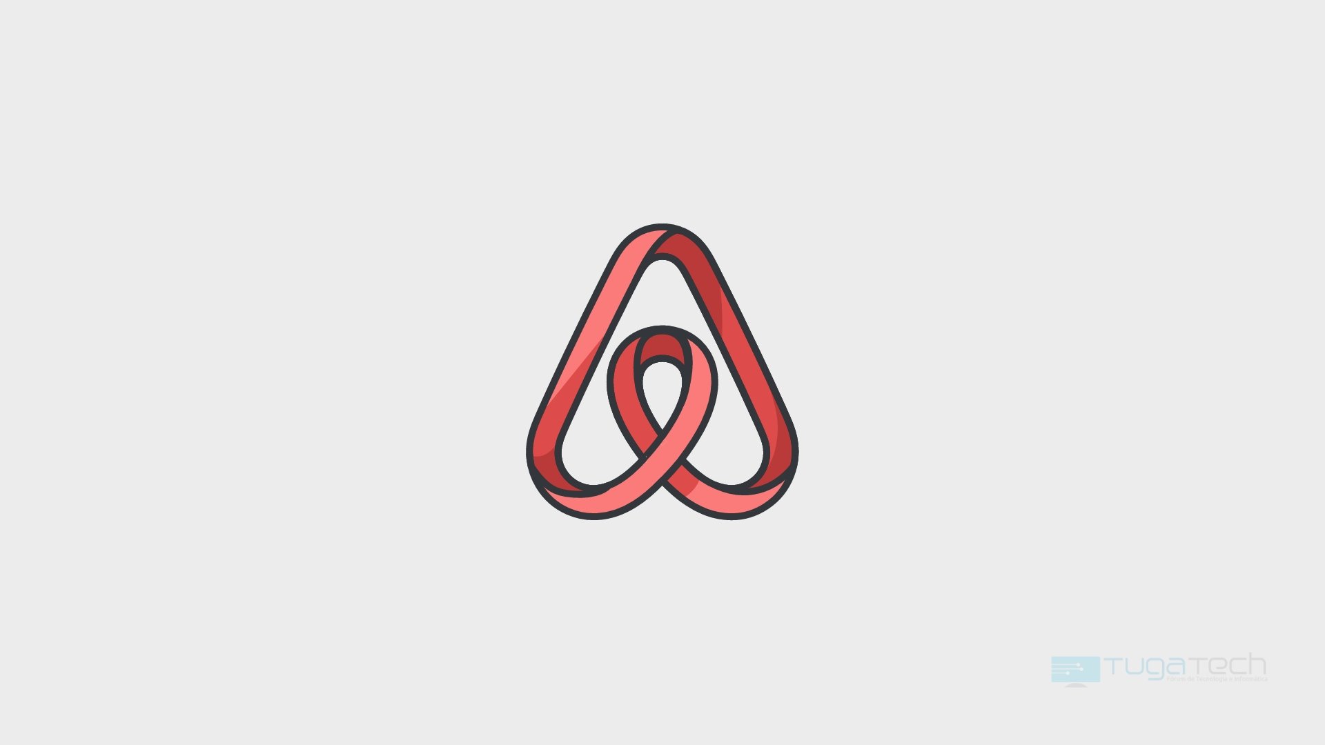 Airbnb logo da empresa