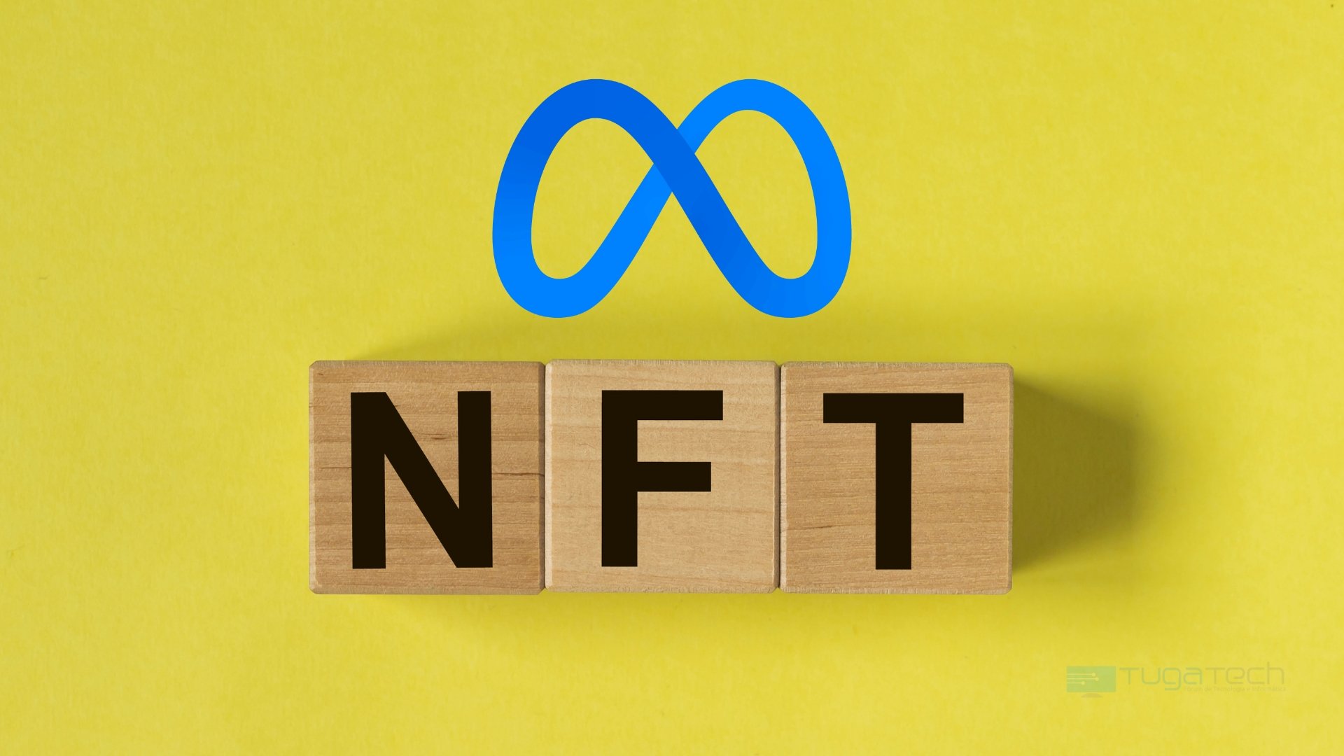 NFT sobre o ícone da Meta