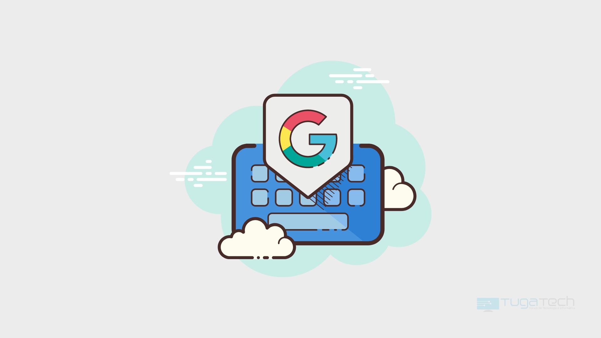 Gboard logo da aplicação