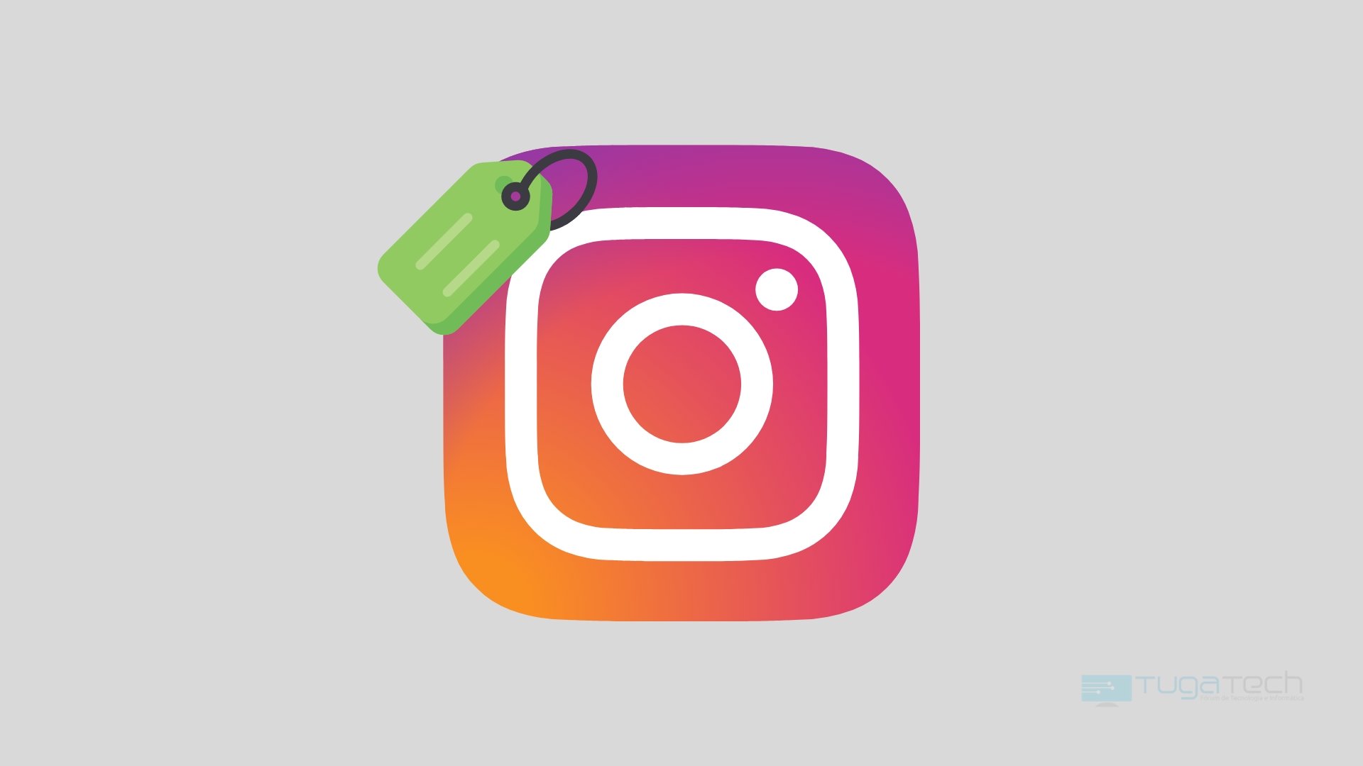 Instagram com tag de produtos