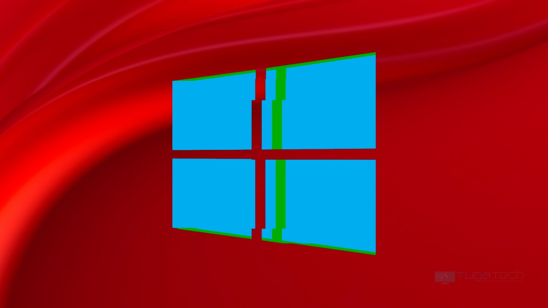 Windows Server logo danificado