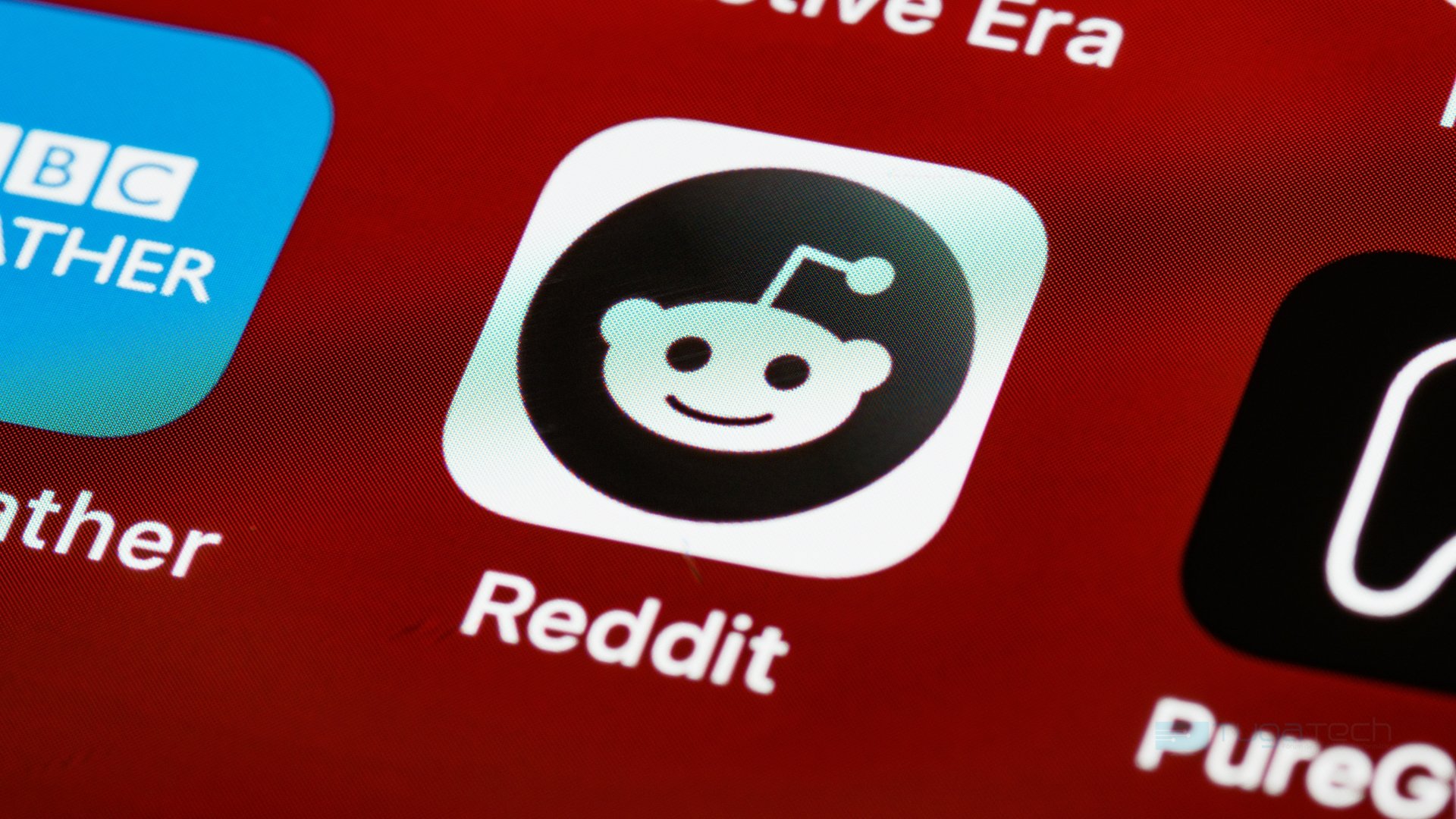 Reddit app sobre smartphone
