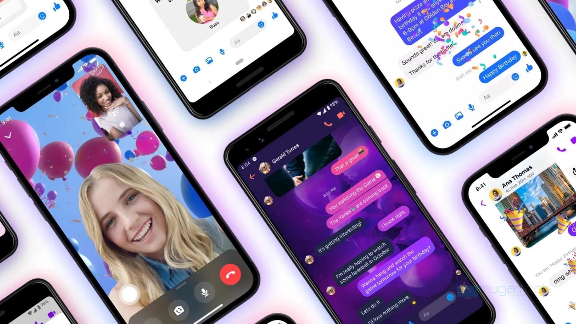 Messenger aplicação da Meta