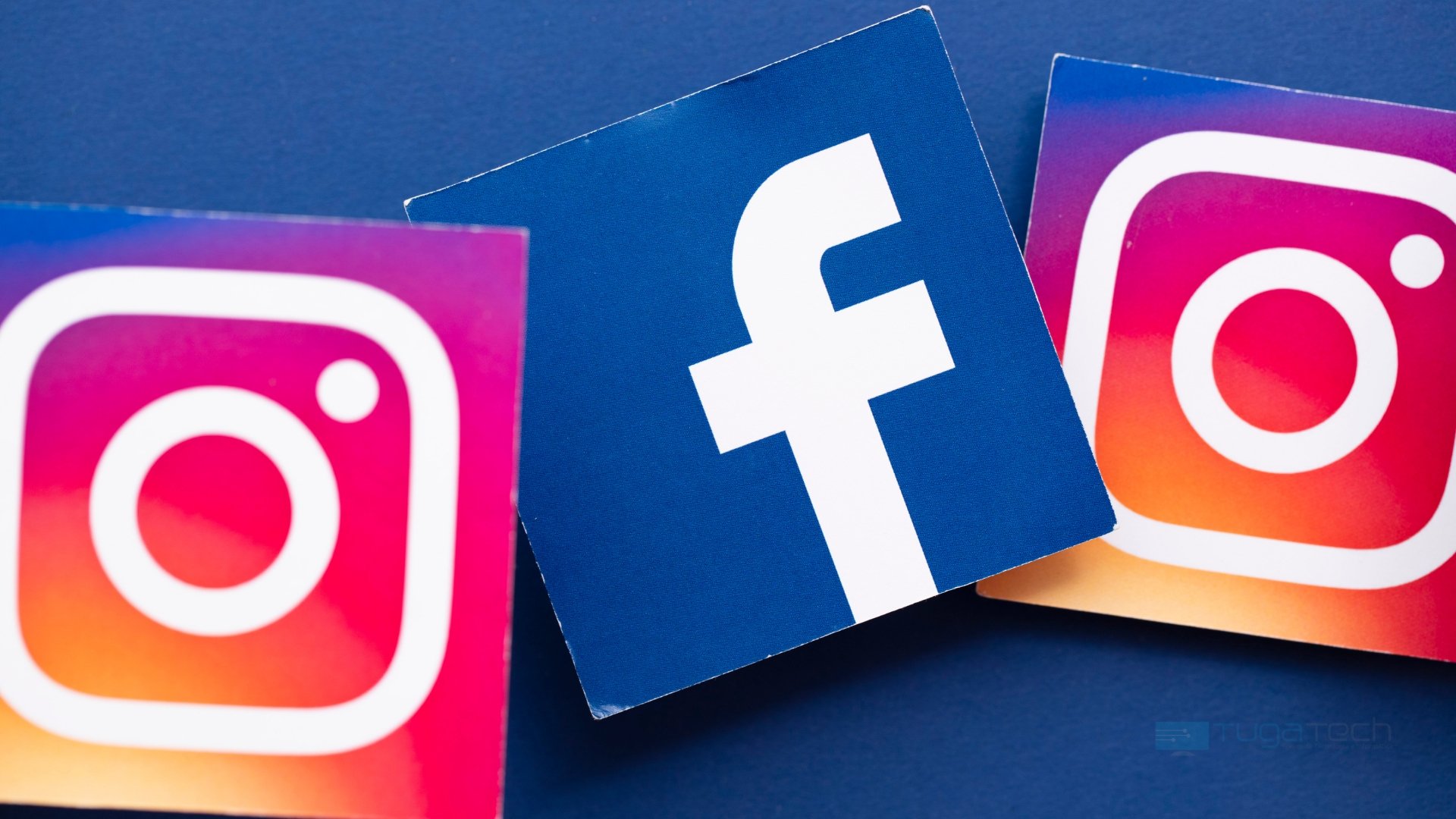 Facebook e Instagram ícones das apps