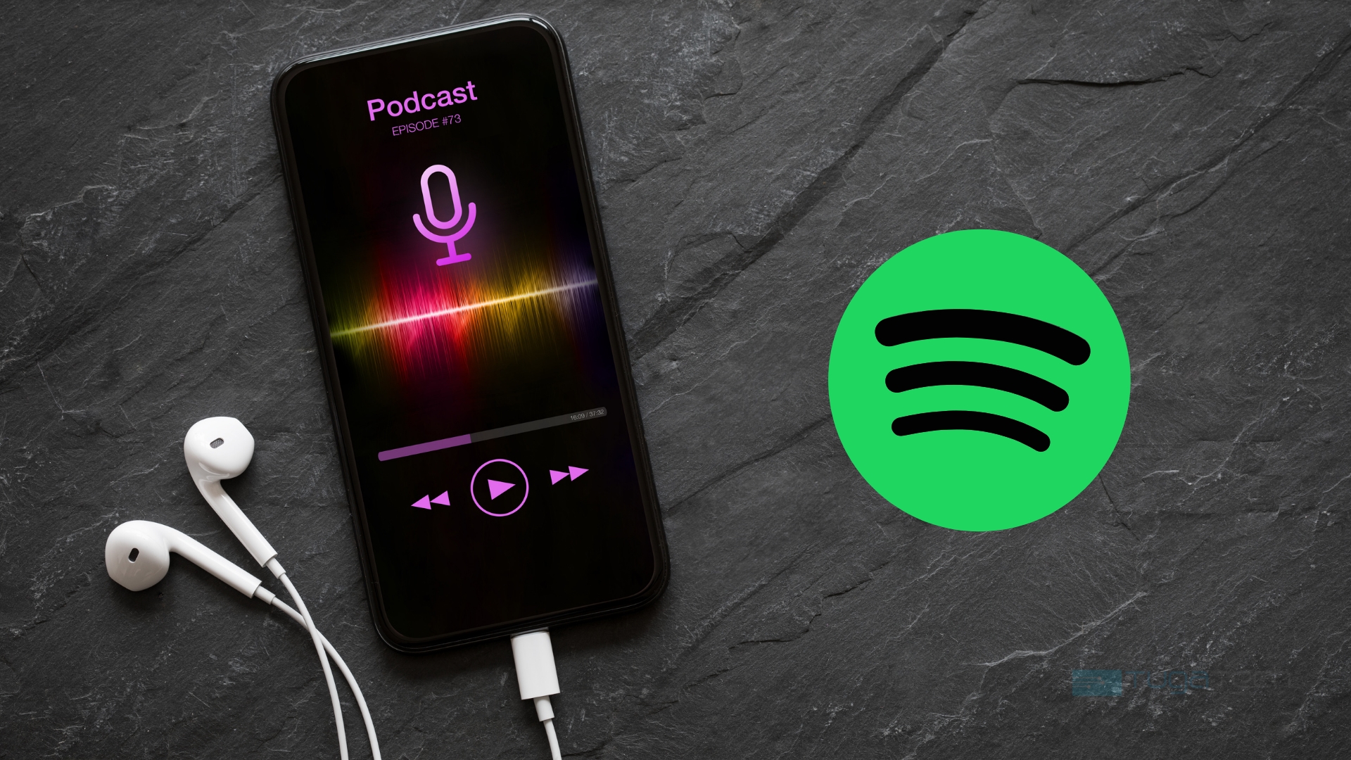 Spotify sobre podcasts