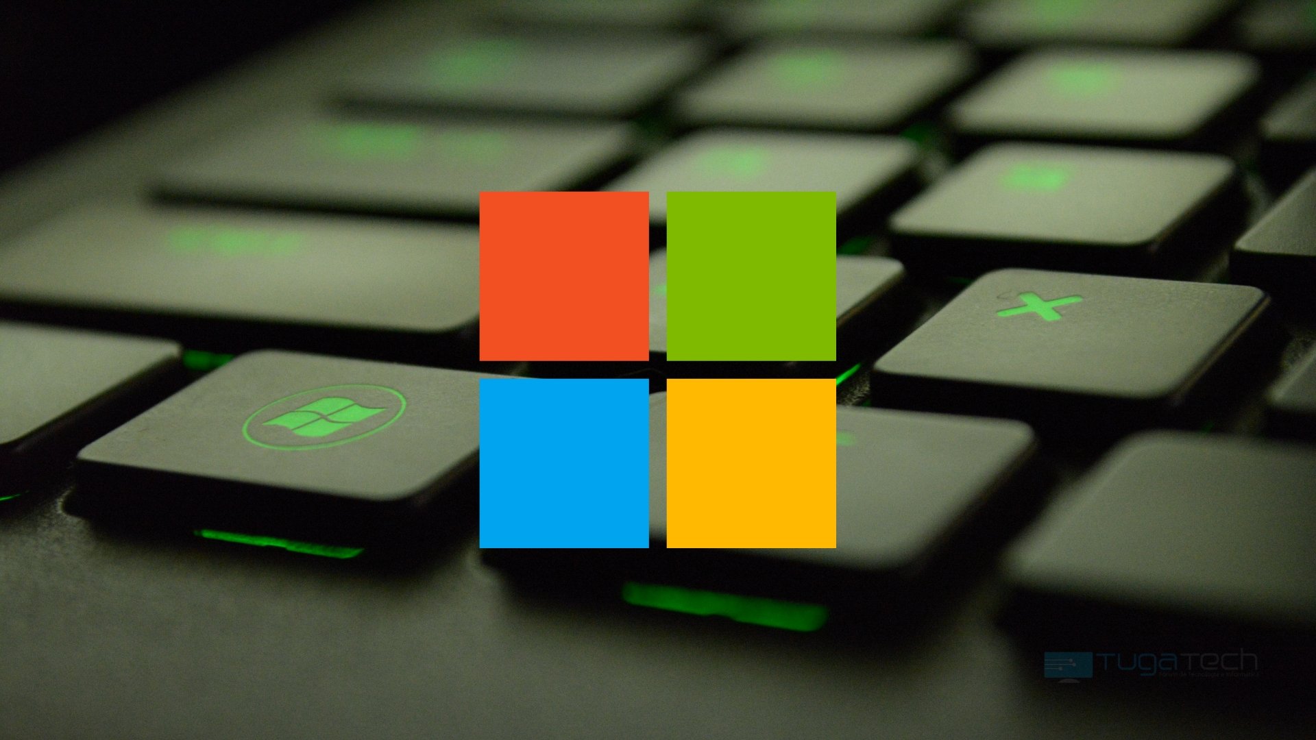 Microsoft sobre teclado Windows