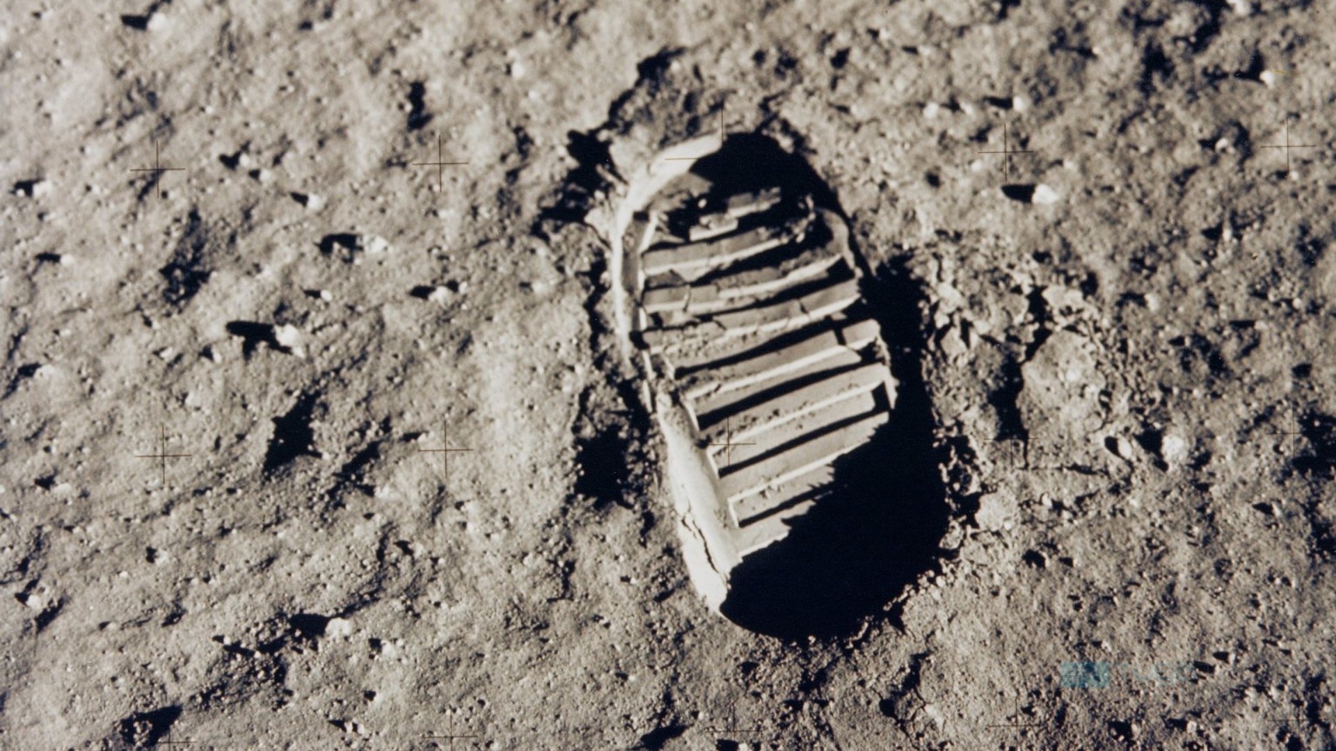 Missão Apollo 11 pegada na lua
