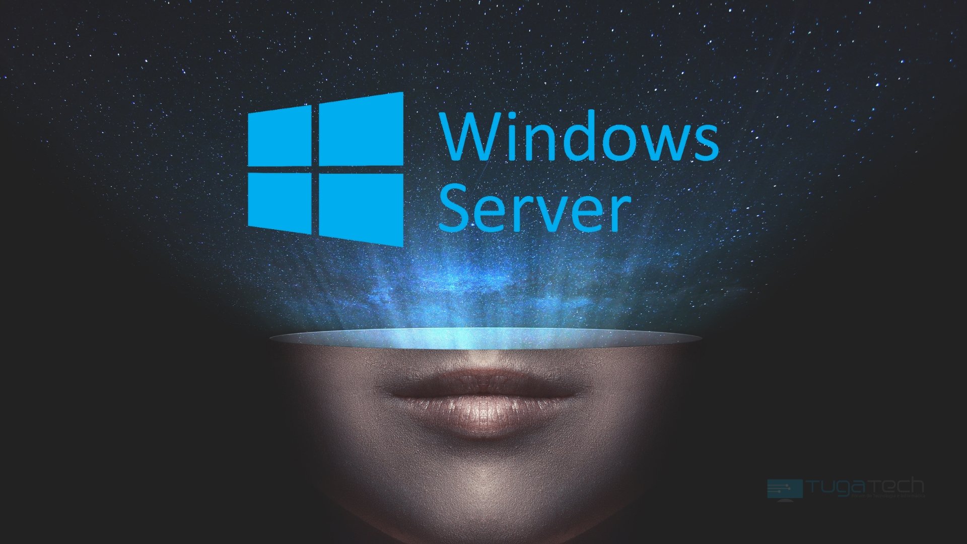 Windows Server sobre cabeça