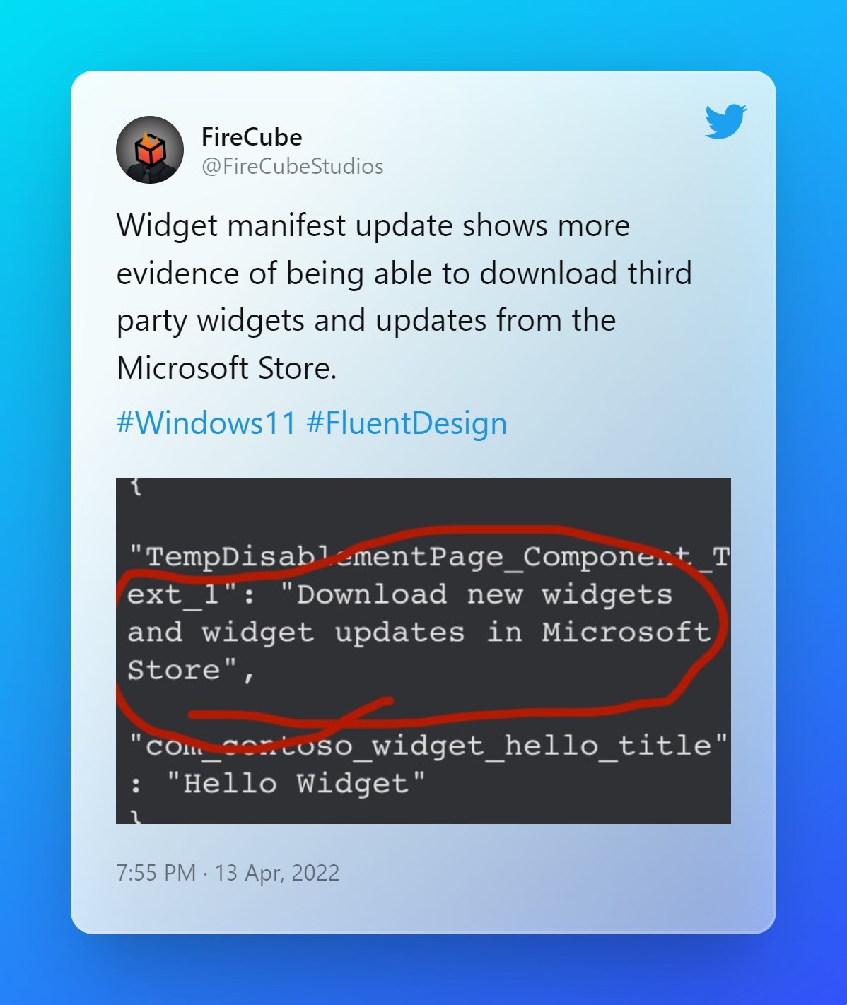 widgets do windows 11