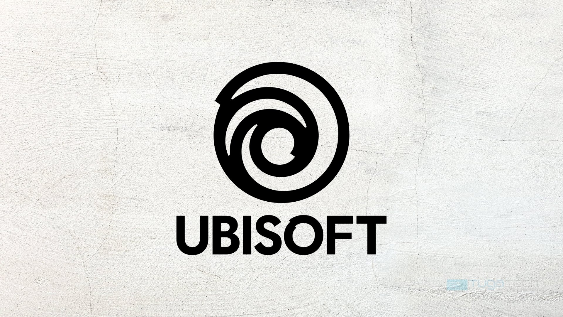 Ubisoft logo sobre fundo branco