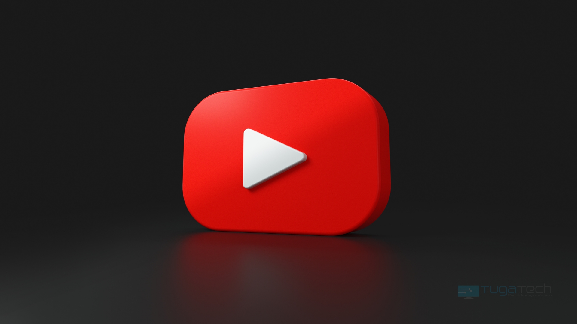 YouTube logo da plataforma