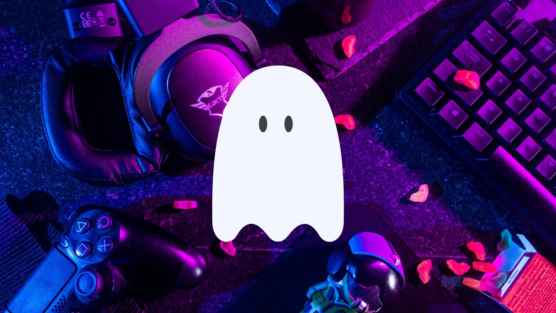 Fantasma sobre comandos gaming