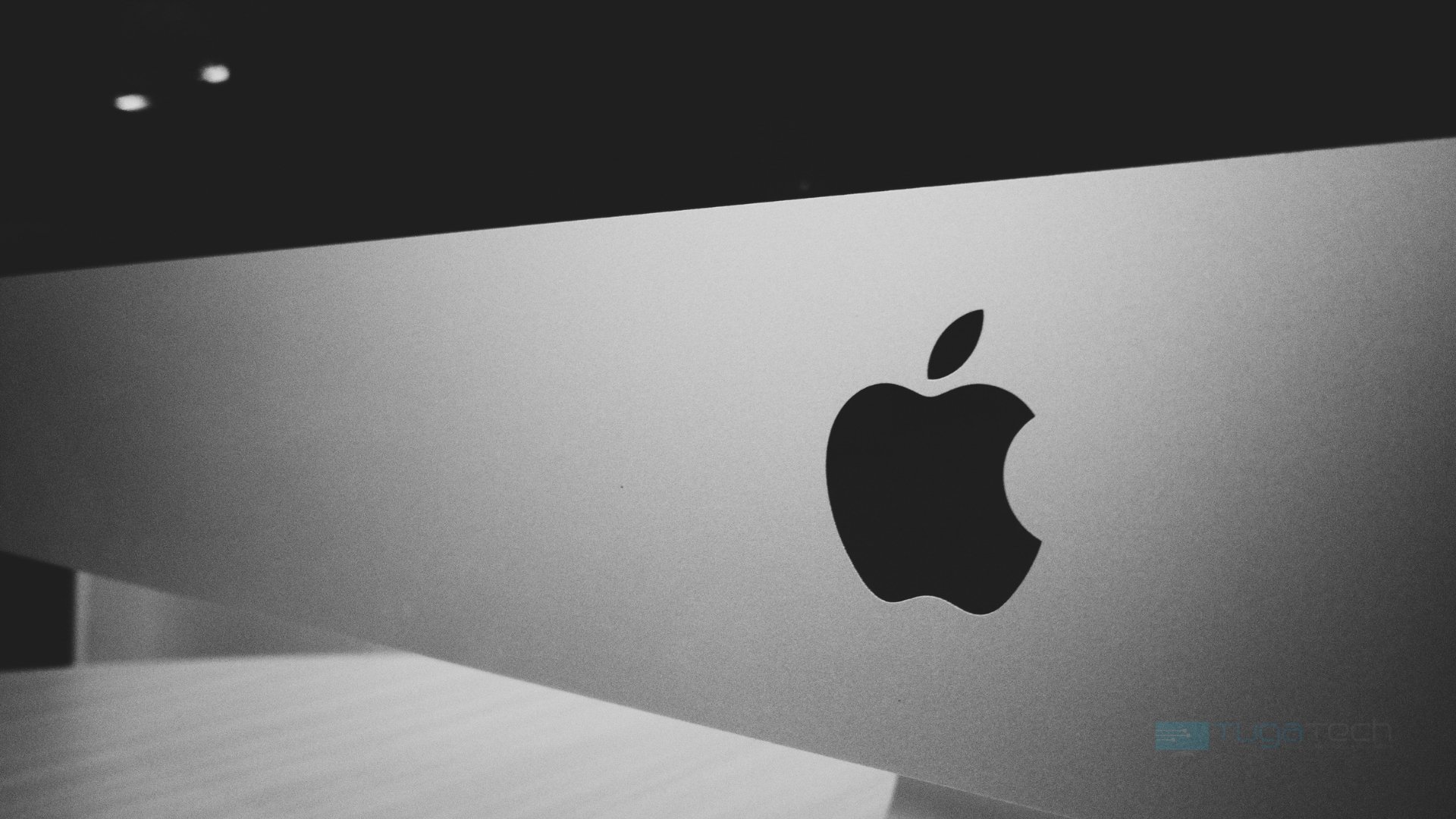 Apple logo em mac