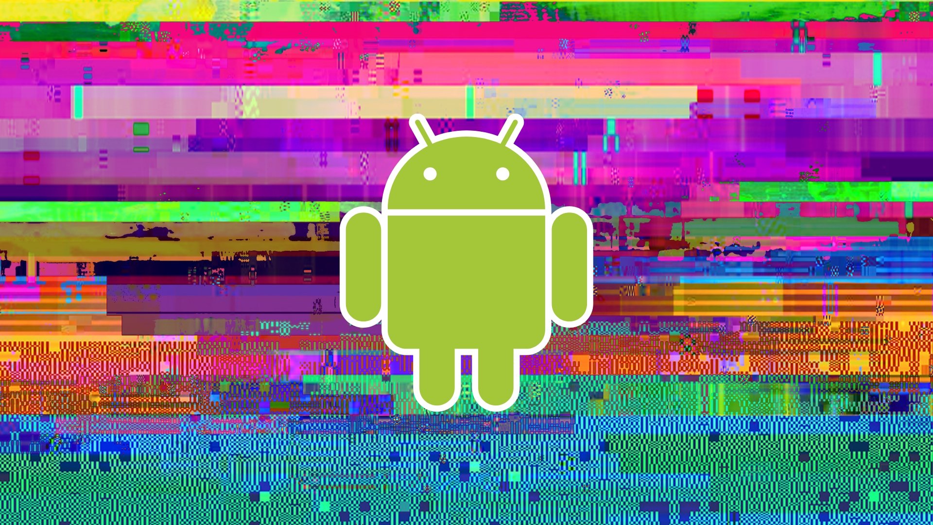 Android sobre glitch