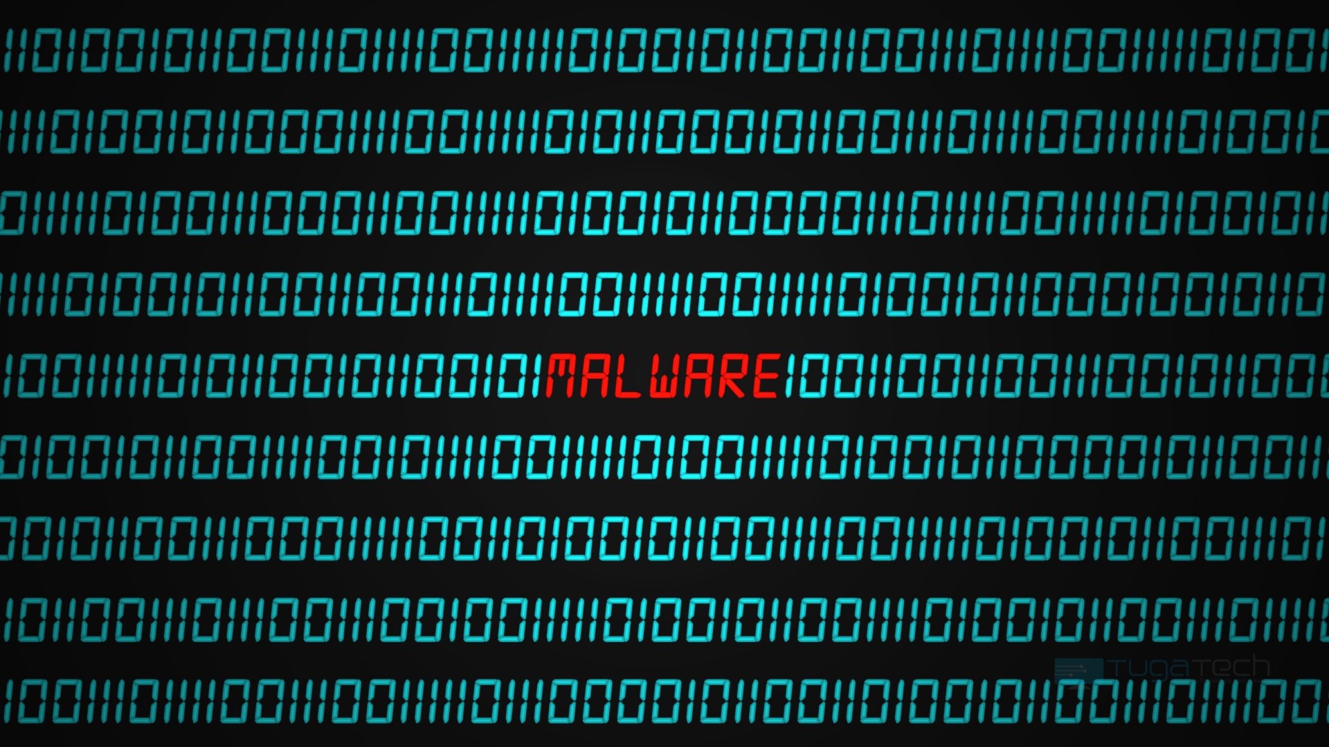 imagem de malware