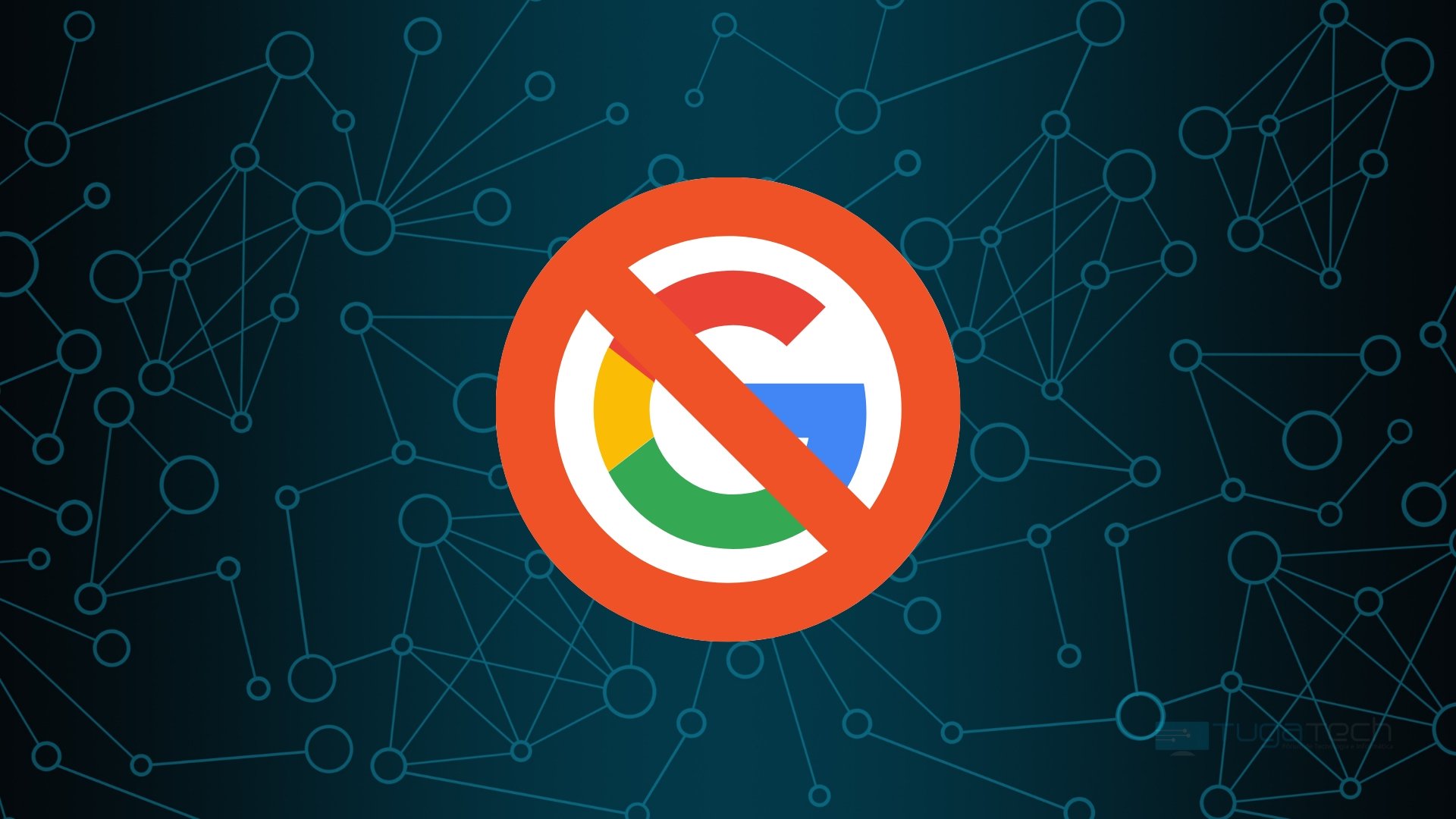 Google logo bloqueado