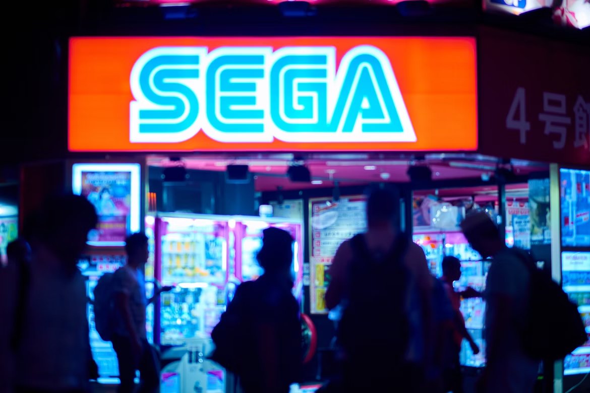 logo da Sega em loja