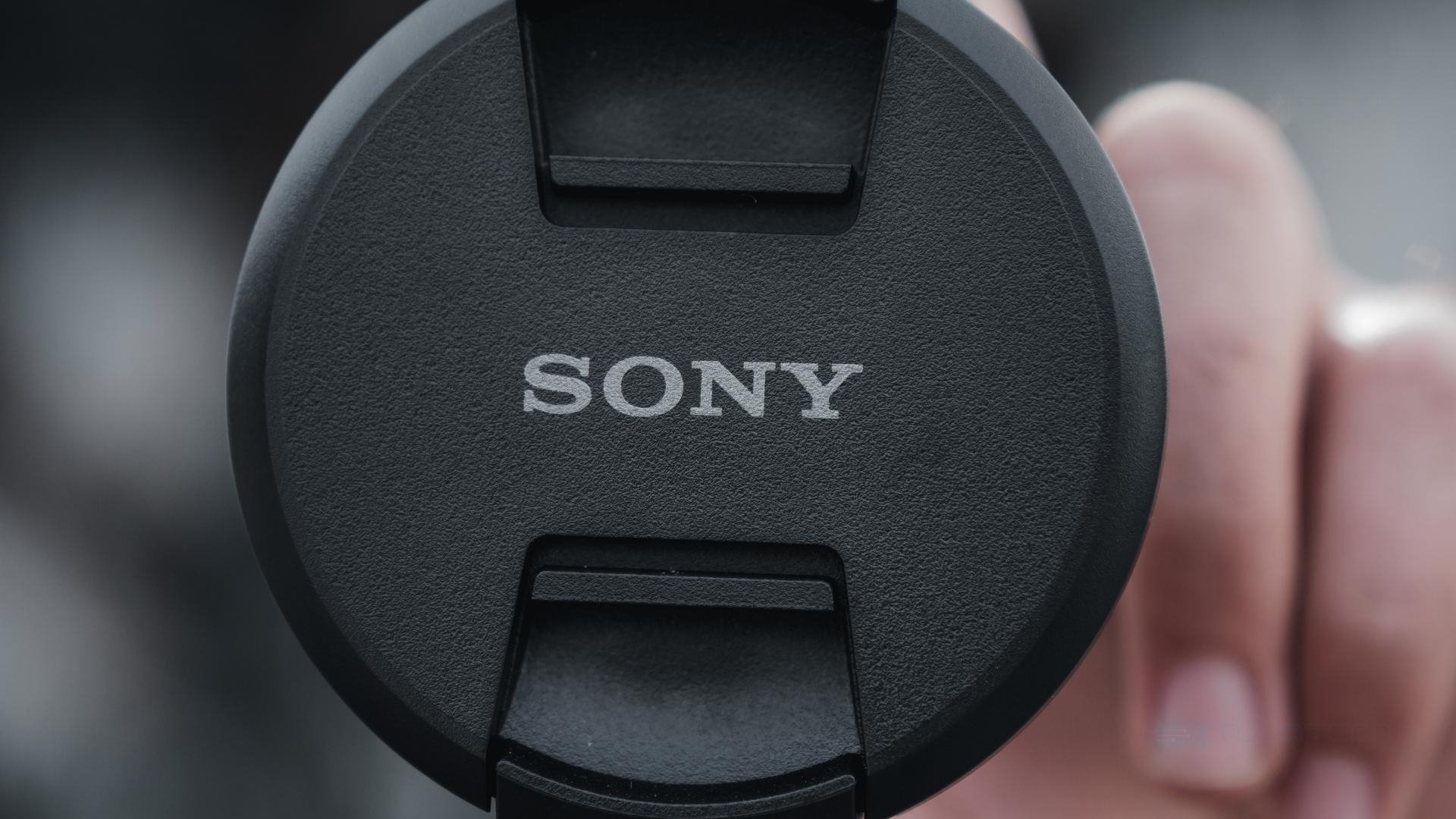 Logo da Sony em tampa