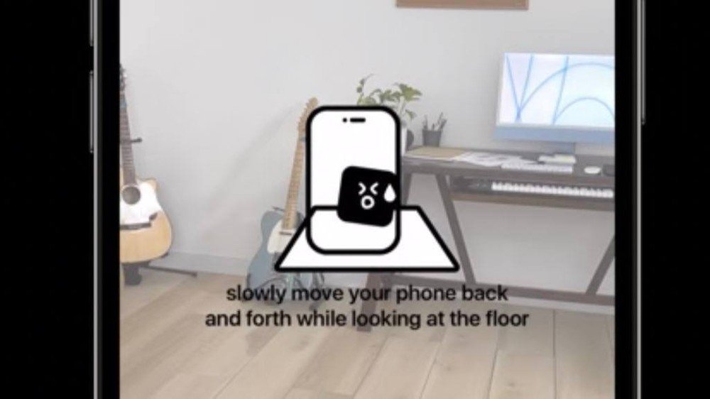 notch do iPhone 14 em vídeo da Apple