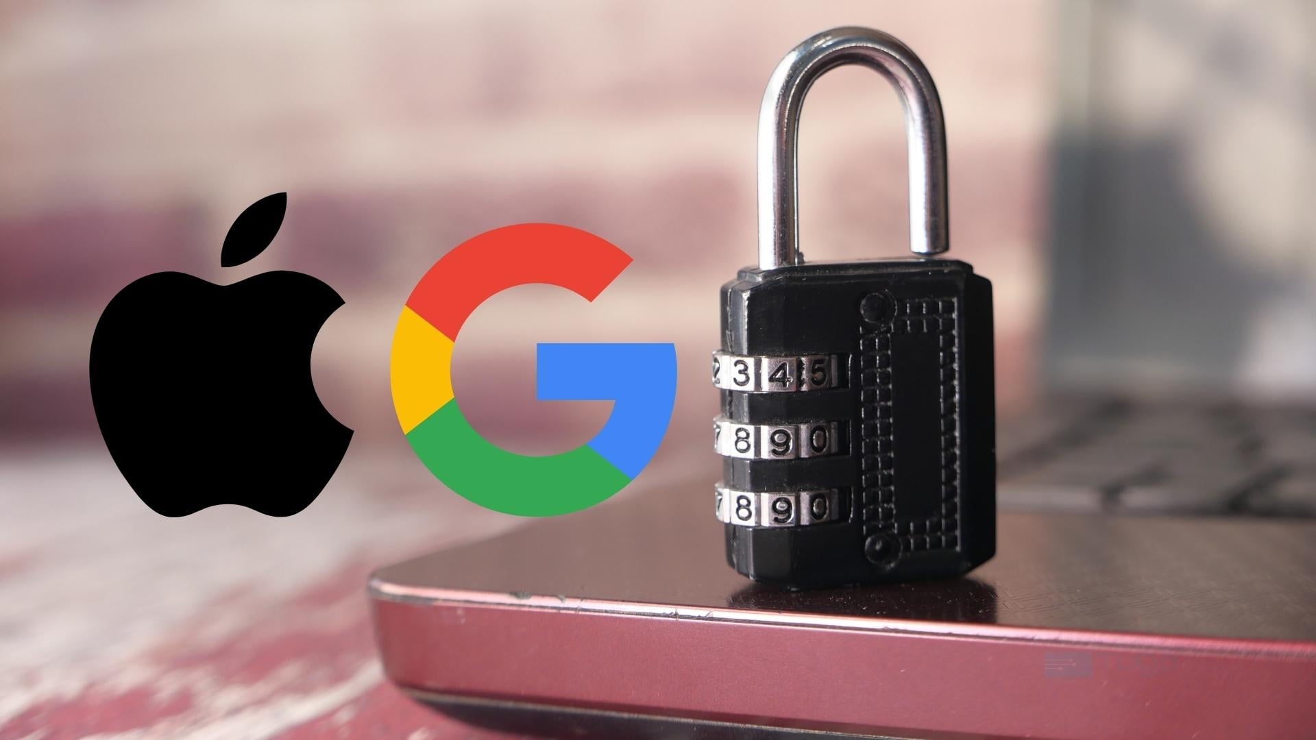 Apple e Google com cadeado na mesa