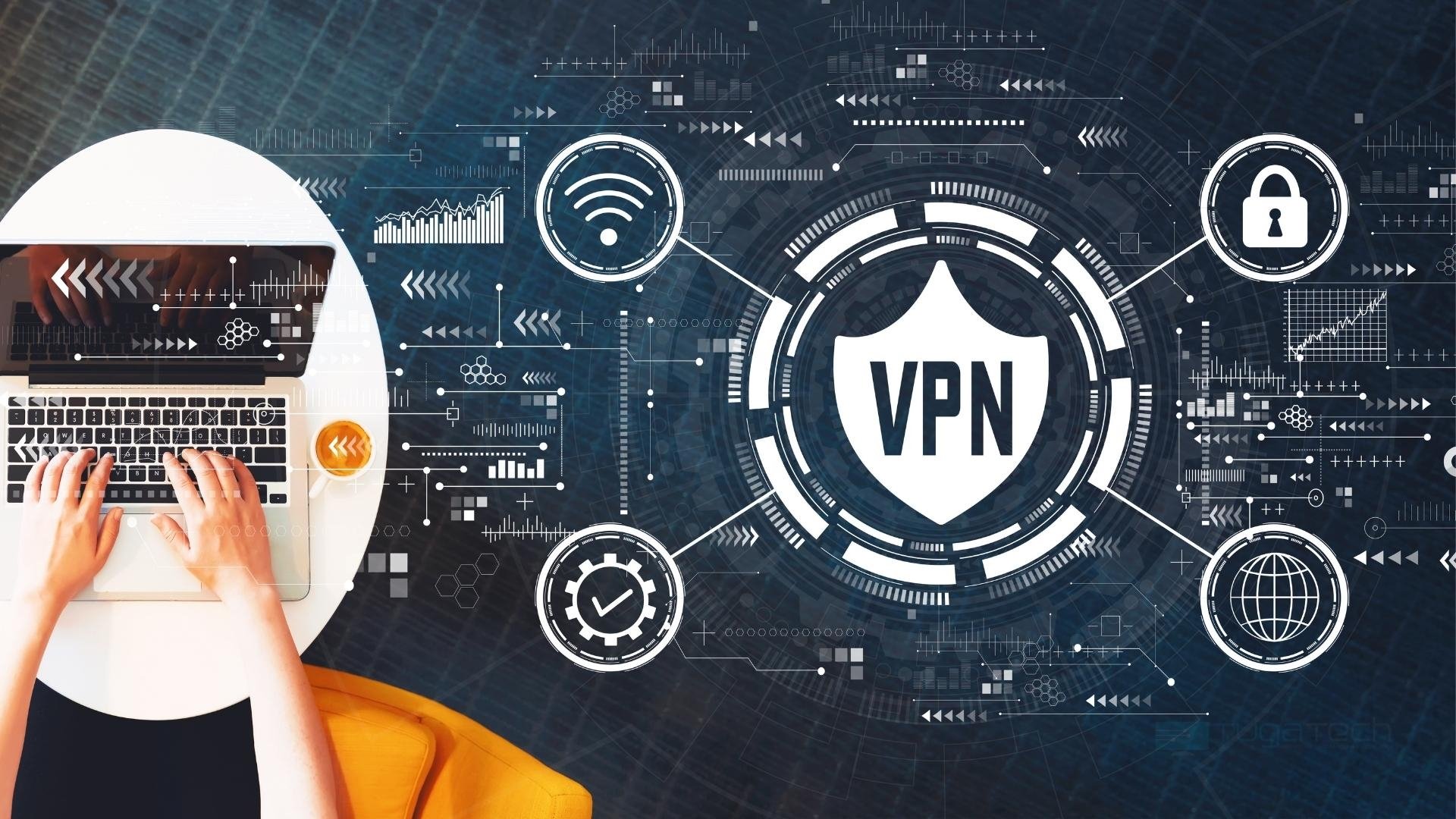VPN em ligação segura