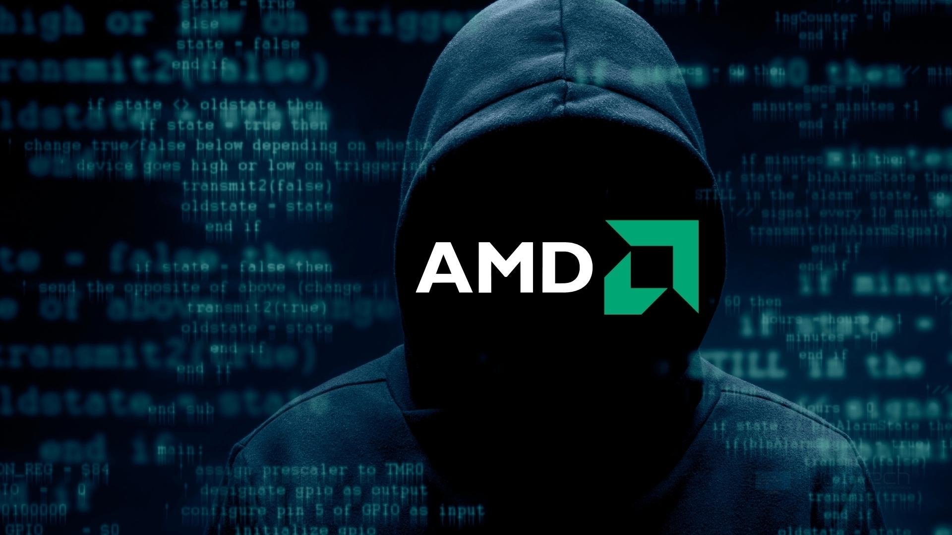 AMD sobre hacker