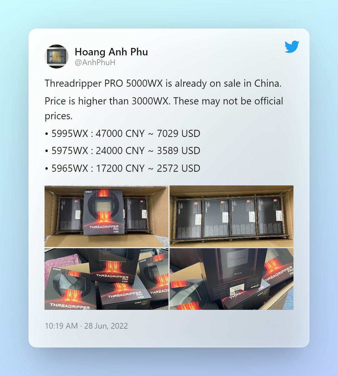 detalhes sobre novos processadores da AMD