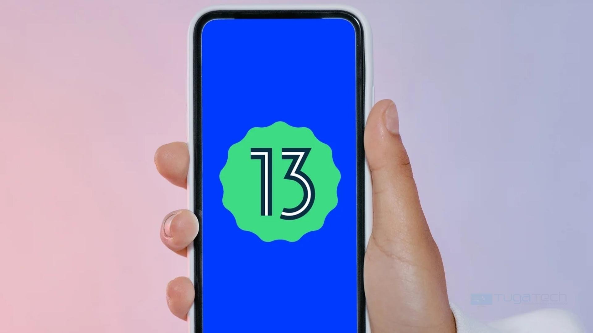Android 13 em smartphone
