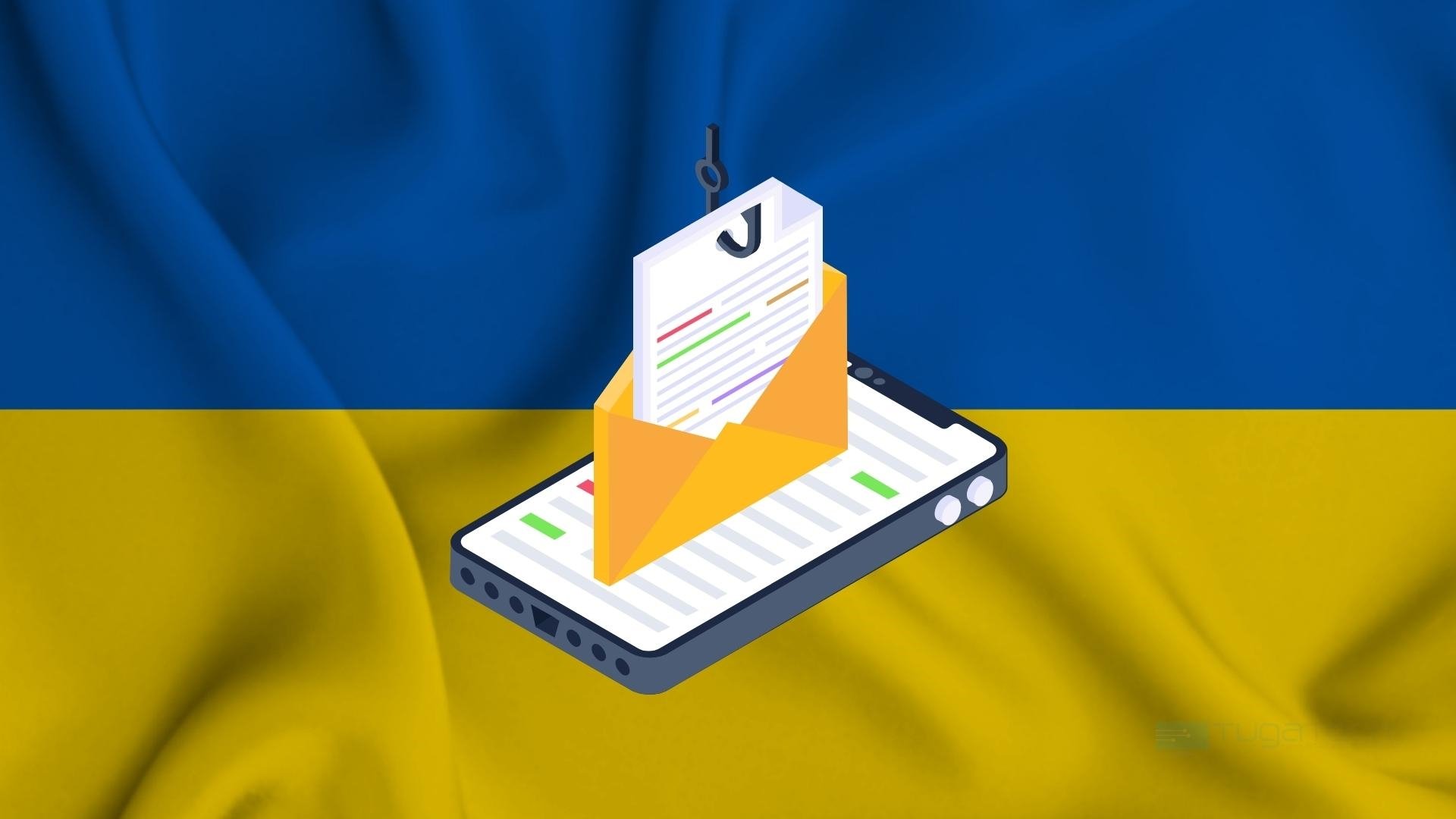 Ucrânia em phishing