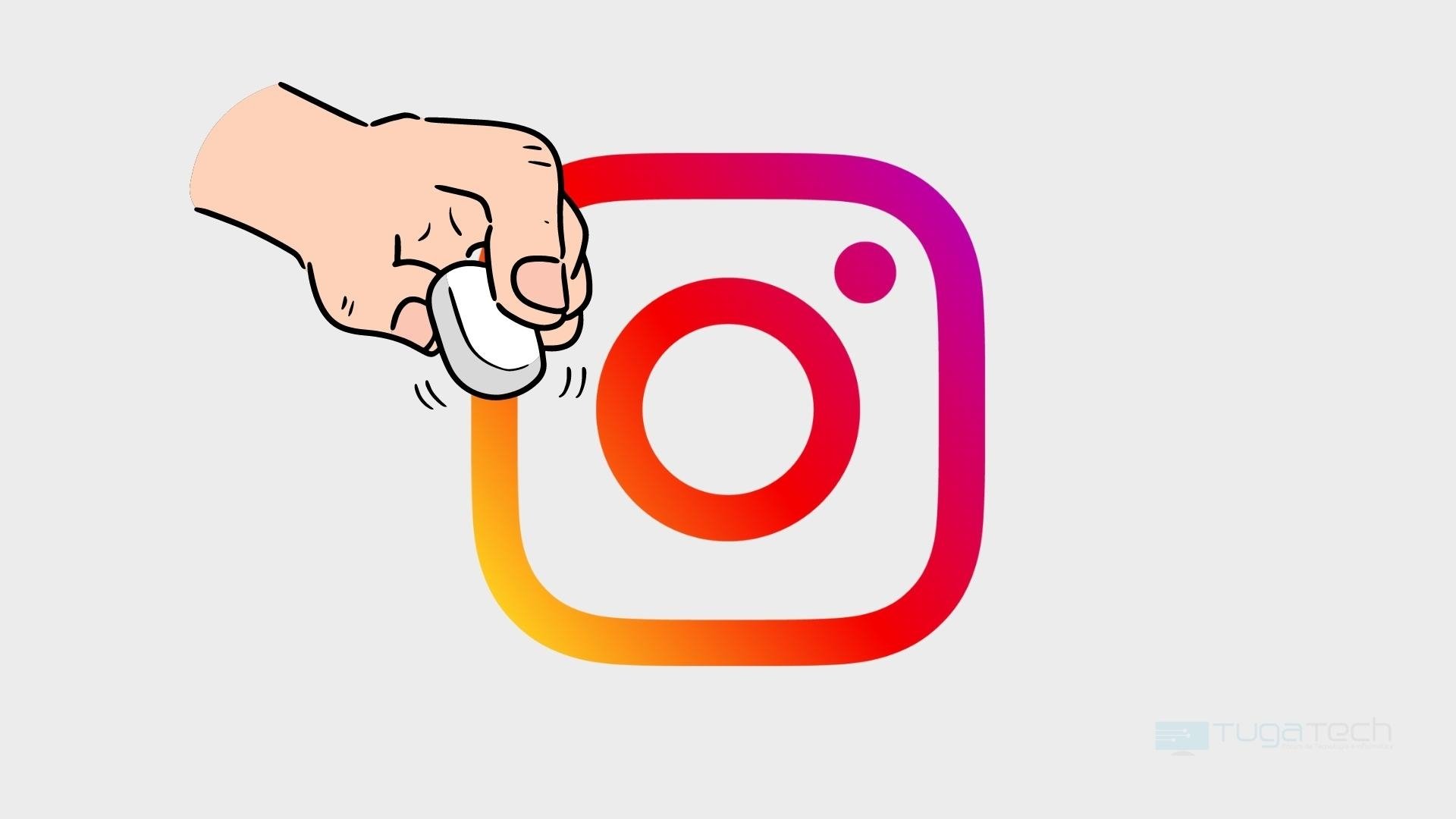Instagram remover conta apagar