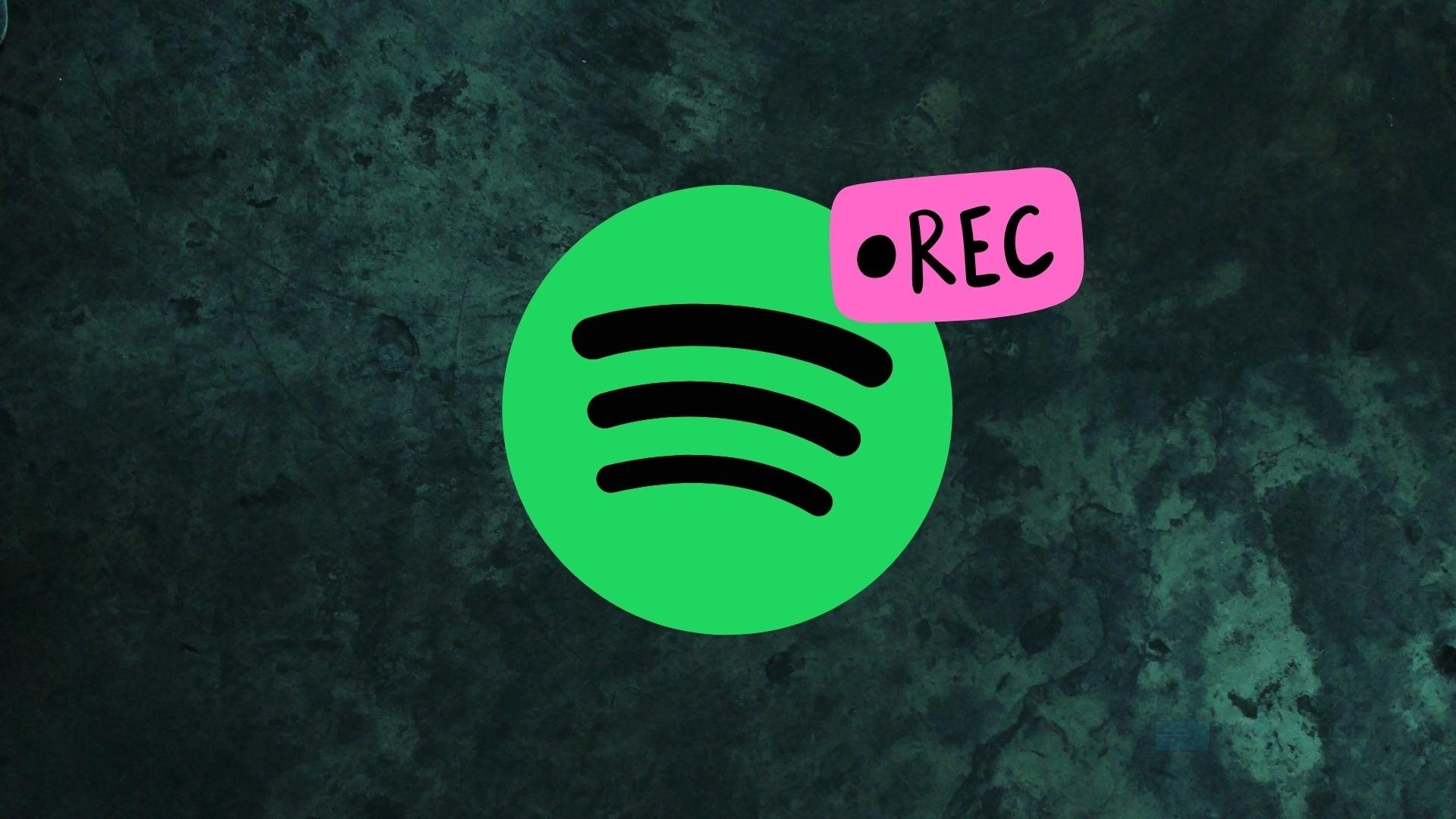 Spotify em gravação