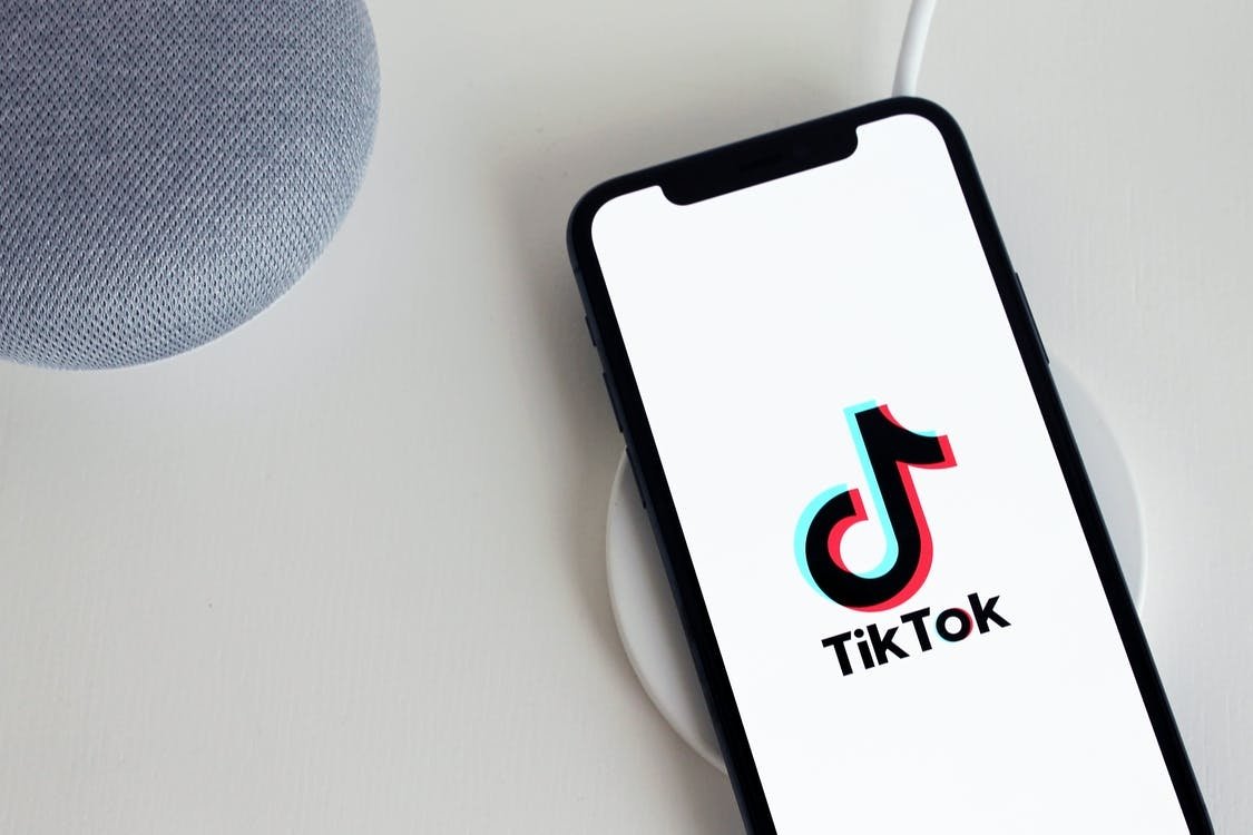 TikTok smartphone app
