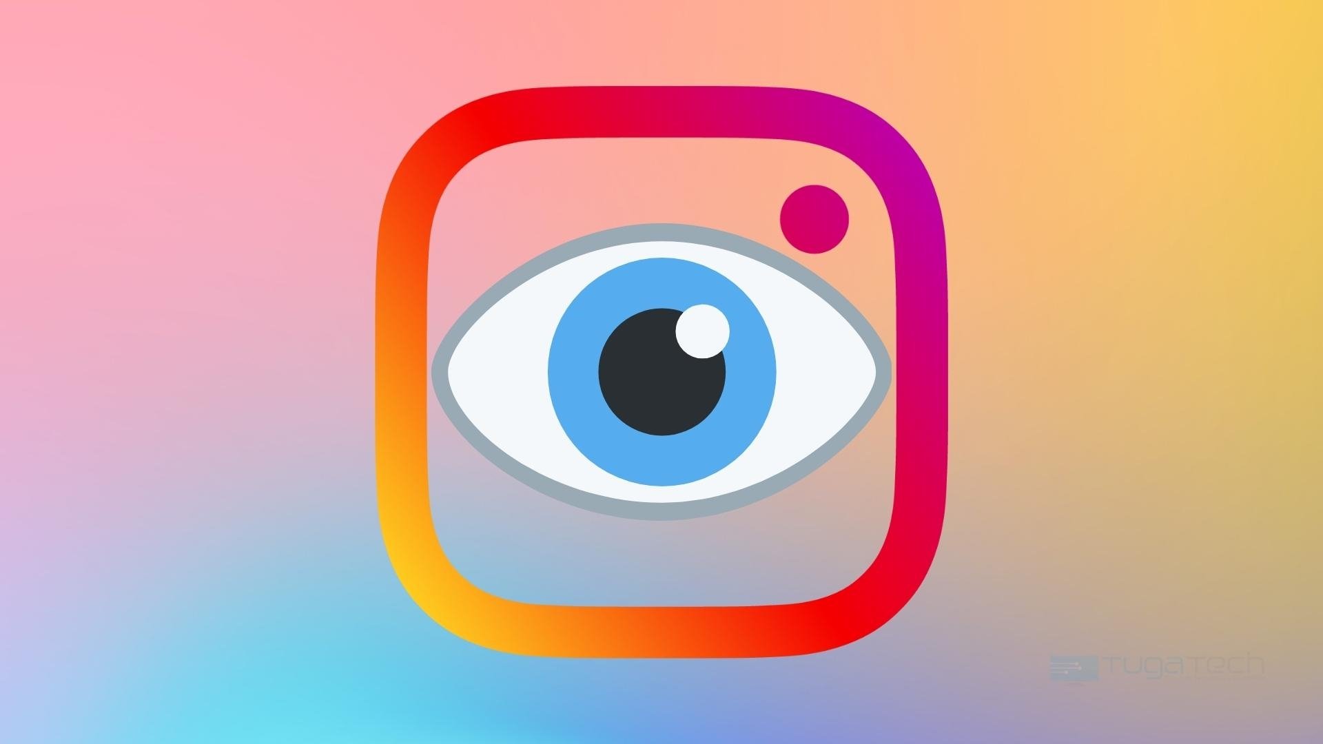 Instagram com olhos